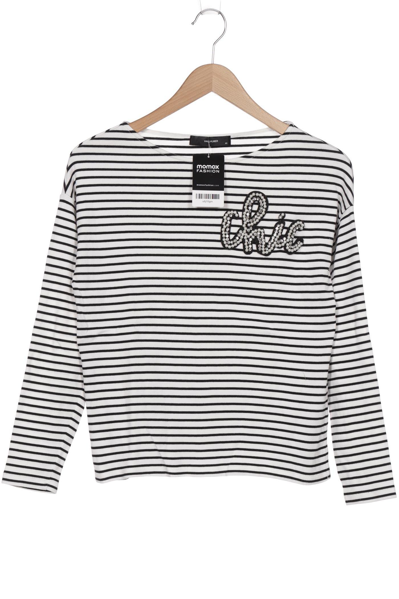 

Hallhuber Damen Langarmshirt, weiß