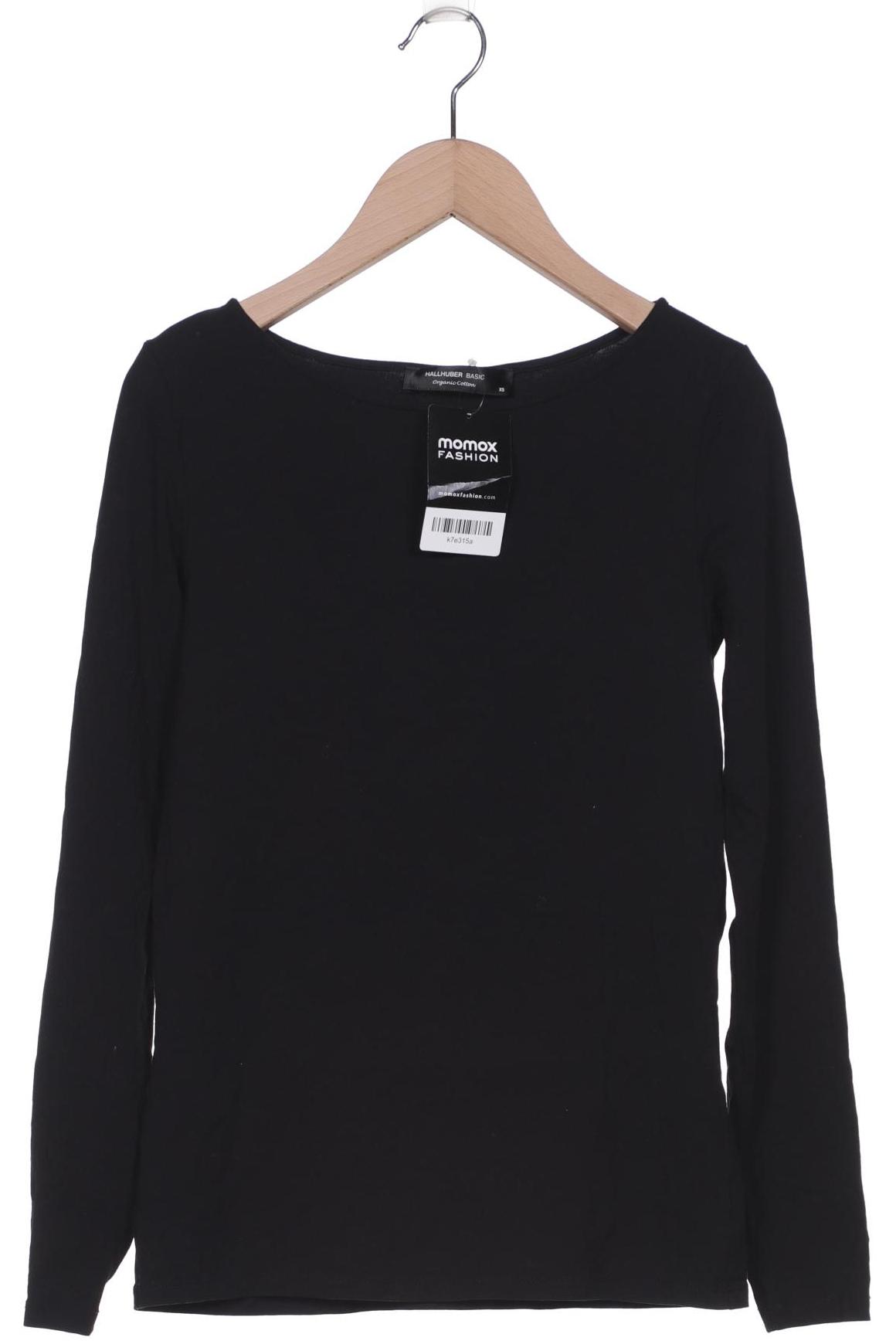 

Hallhuber Damen Langarmshirt, schwarz, Gr. 34