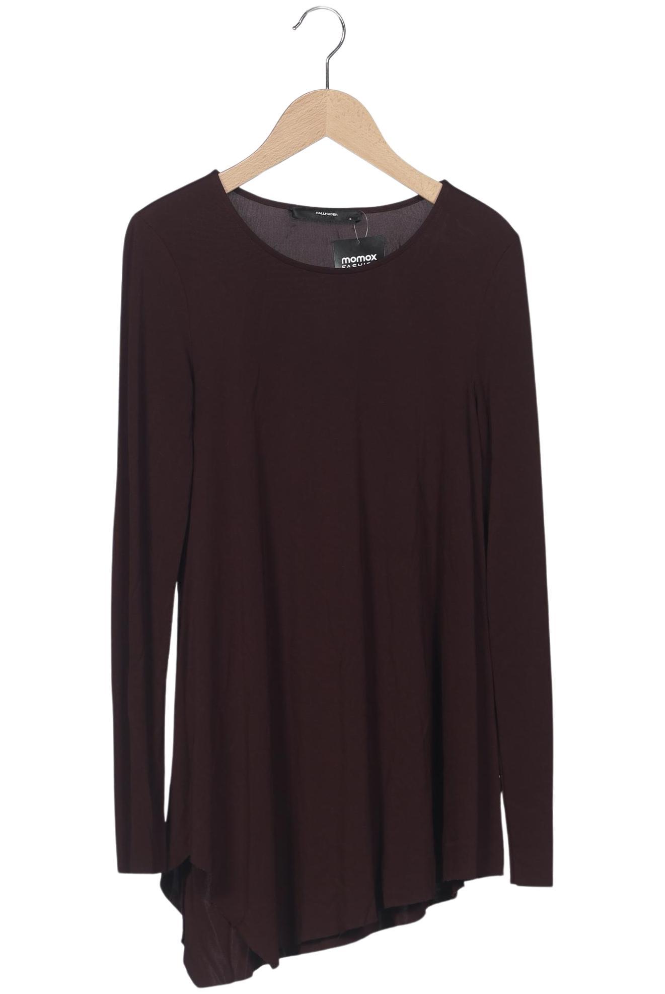 

Hallhuber Damen Langarmshirt, bordeaux, Gr. 36