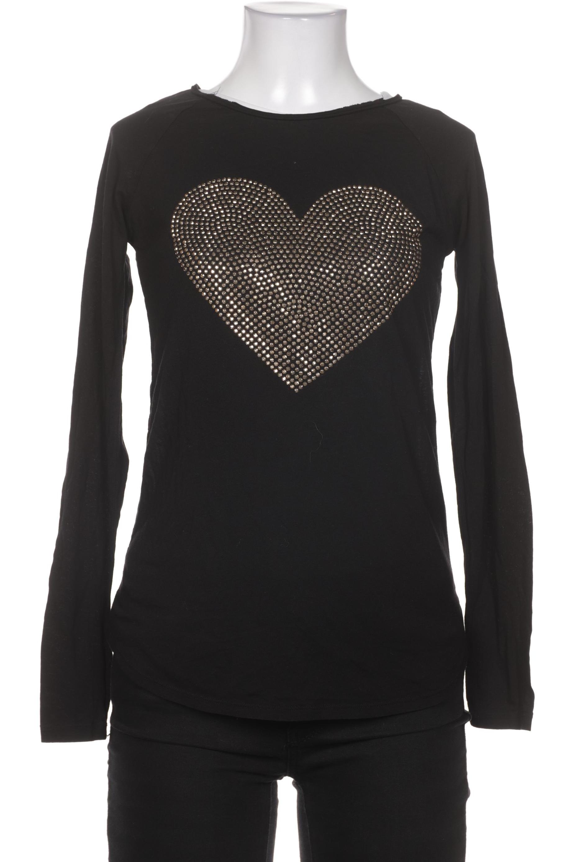 

Hallhuber Damen Langarmshirt, schwarz, Gr. 34