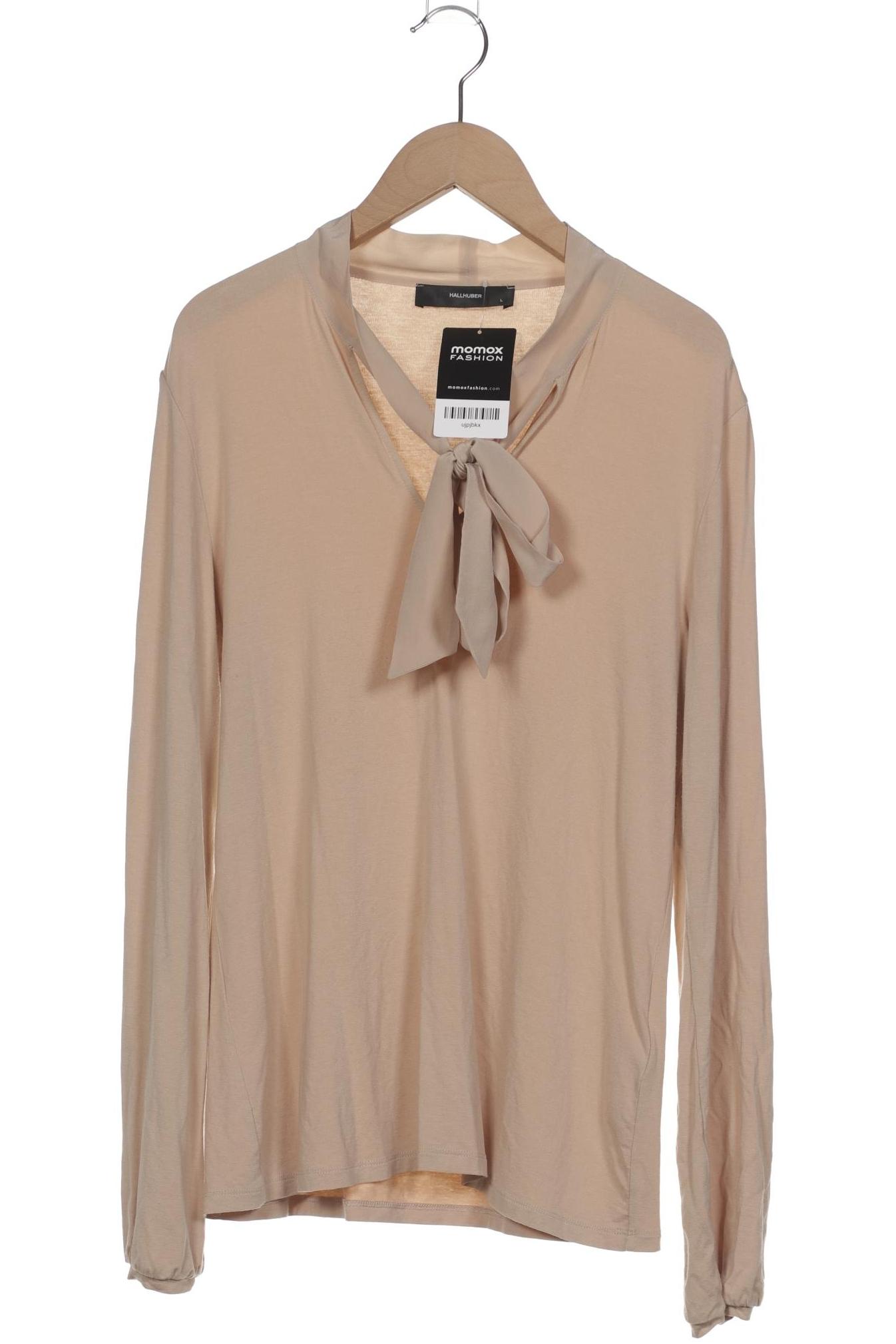

Hallhuber Damen Langarmshirt, beige, Gr. 42