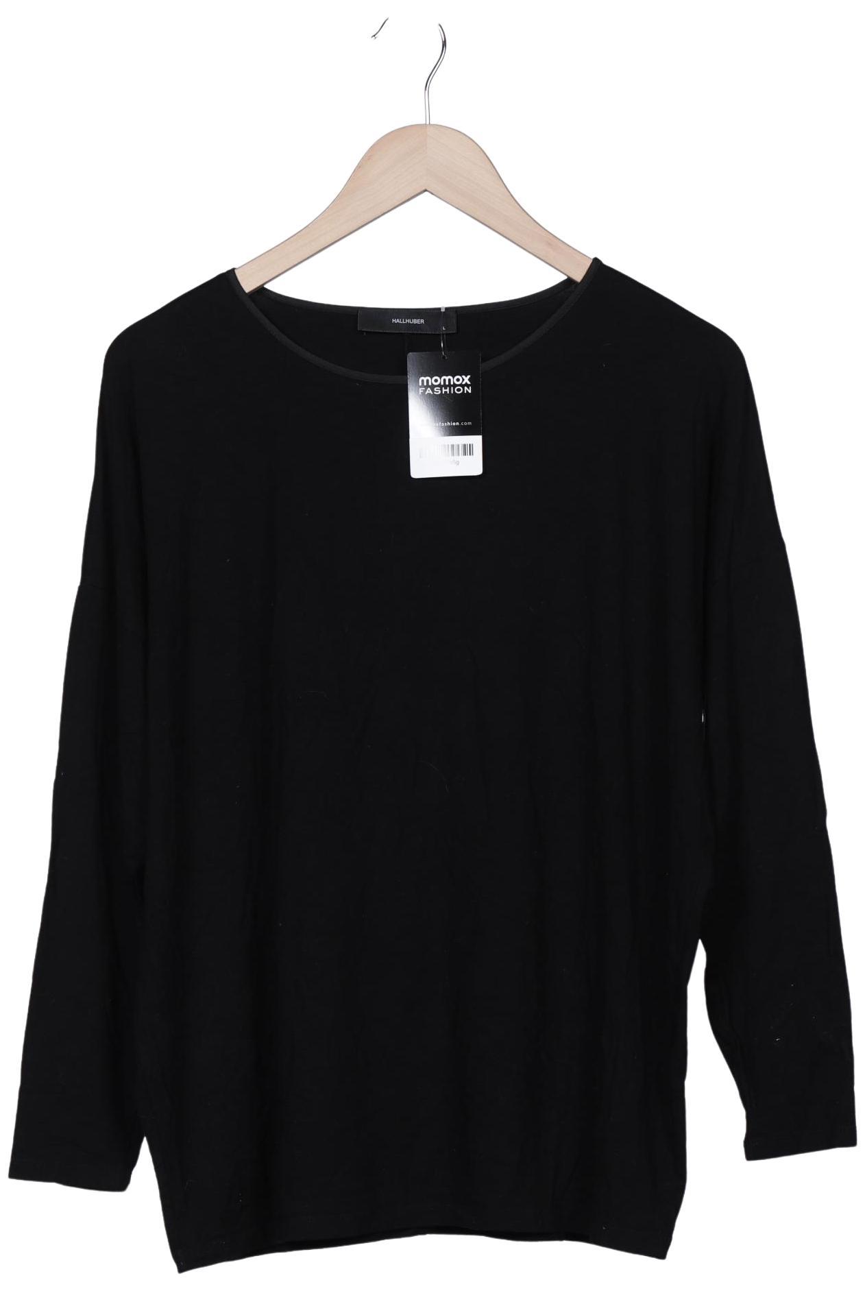 

Hallhuber Damen Langarmshirt, schwarz, Gr. 42