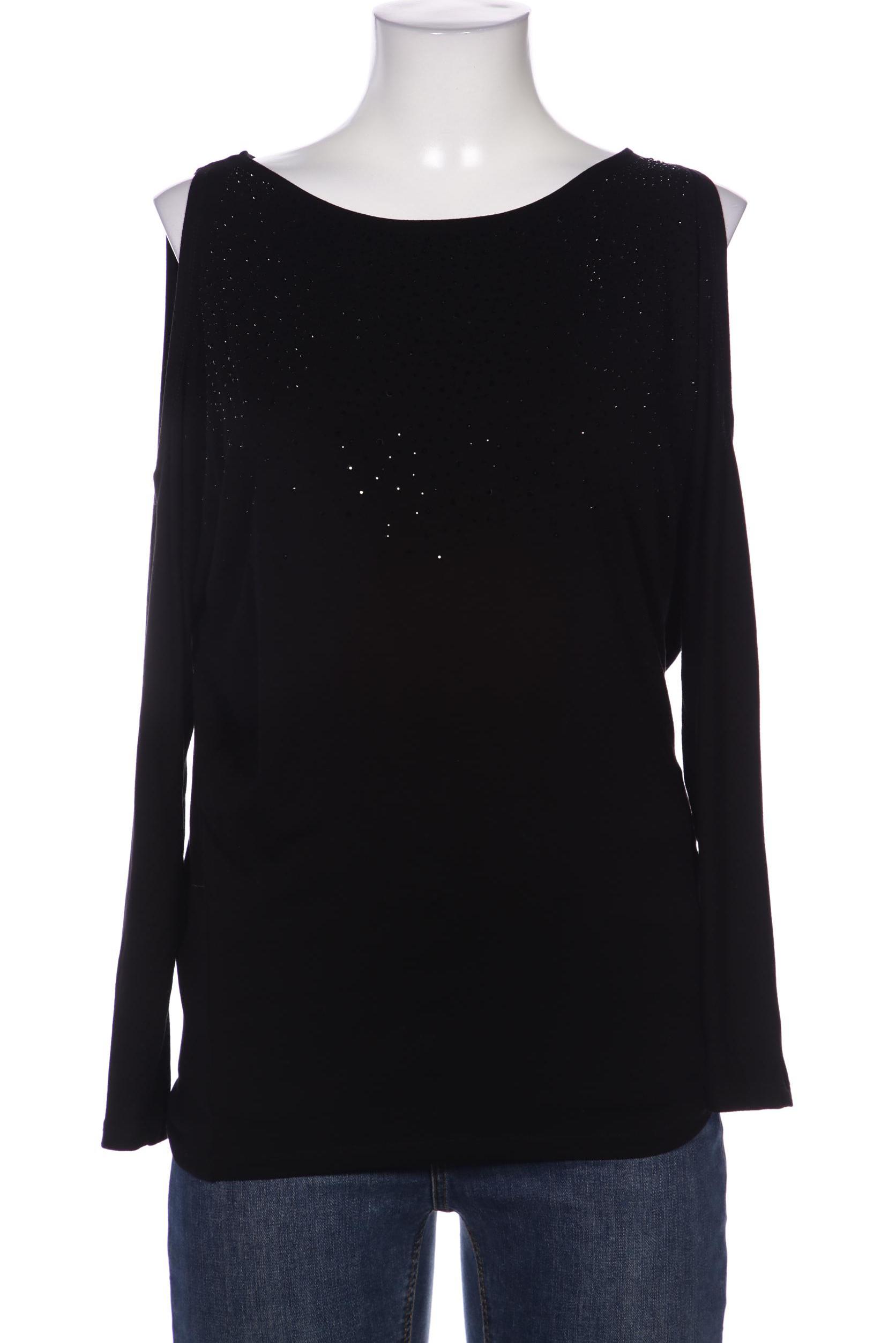 

Hallhuber Damen Langarmshirt, schwarz, Gr. 36