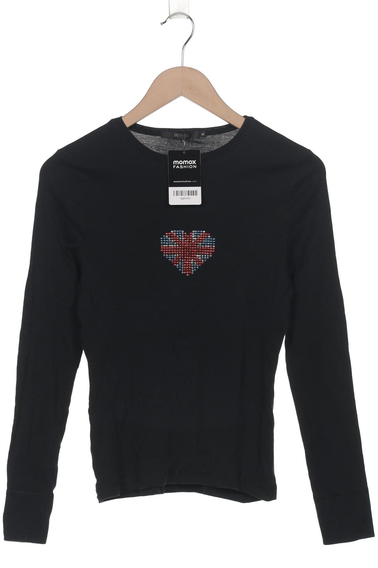 

Hallhuber Damen Langarmshirt, schwarz, Gr. 38