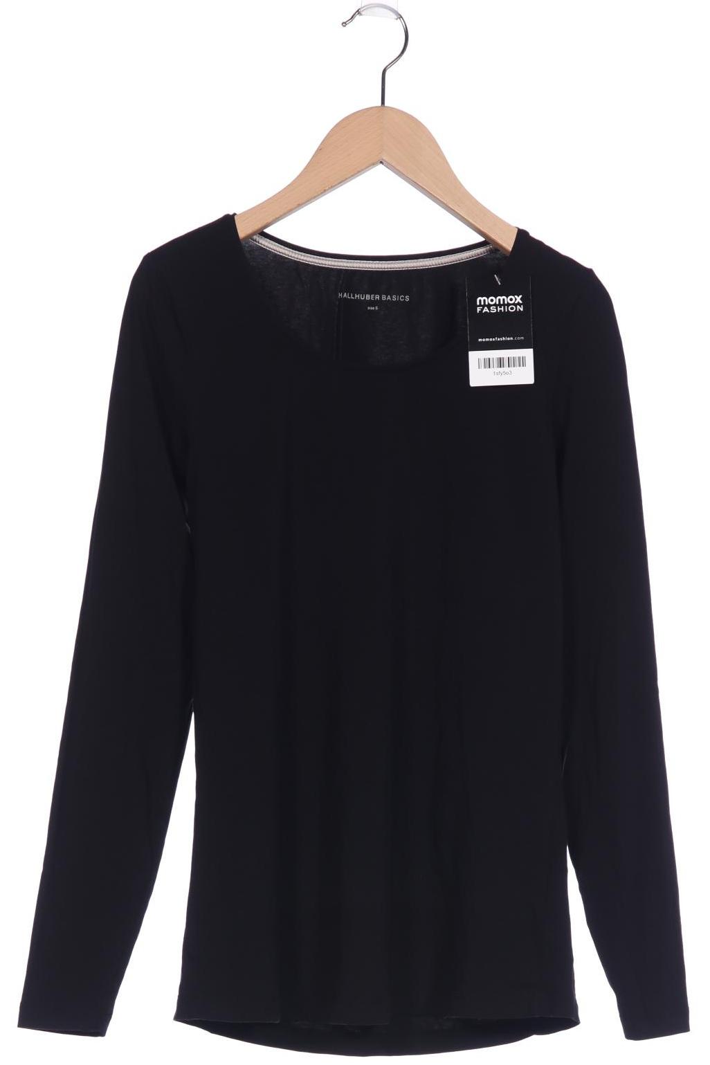 

Hallhuber Damen Langarmshirt, schwarz, Gr. 36