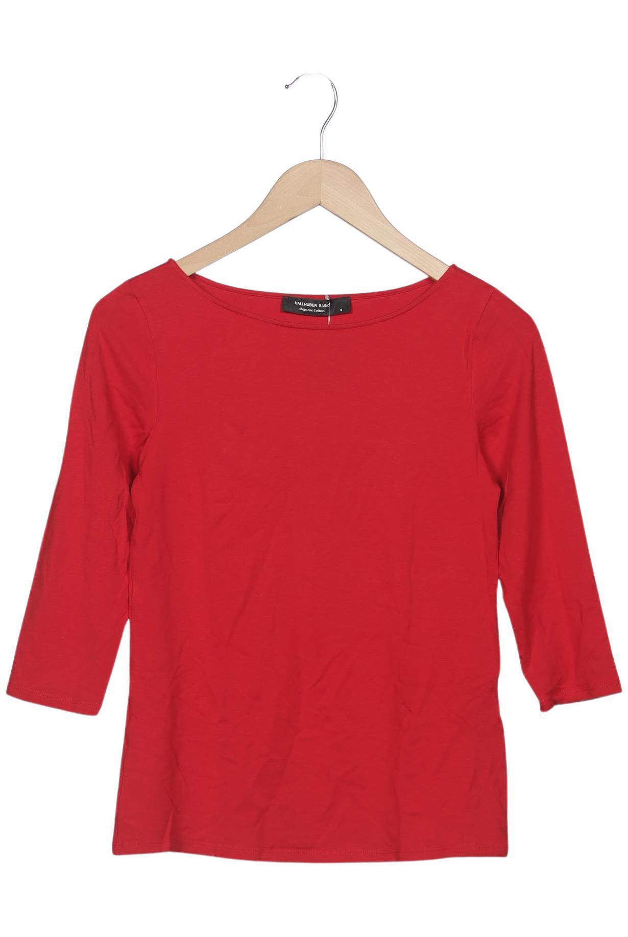 

Hallhuber Damen Langarmshirt, rot, Gr. 36