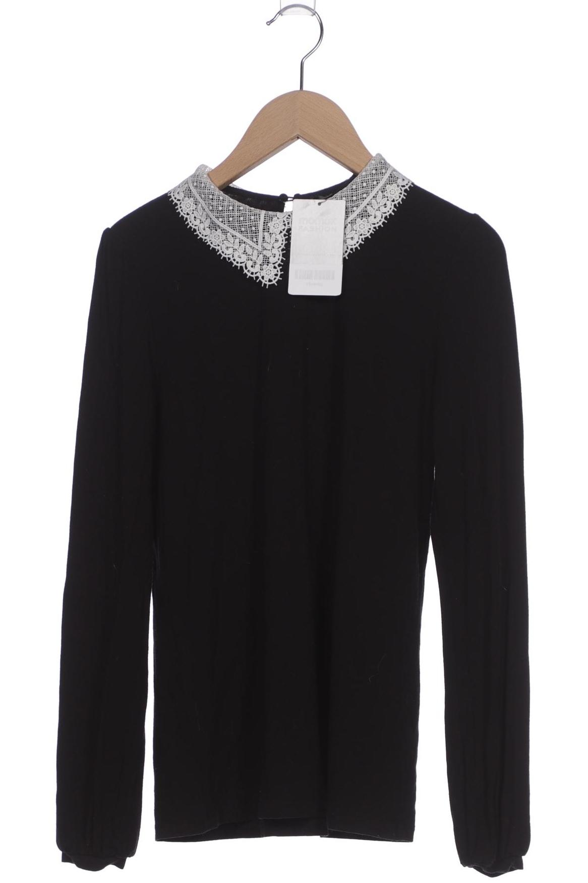 

Hallhuber Damen Langarmshirt, schwarz, Gr. 34