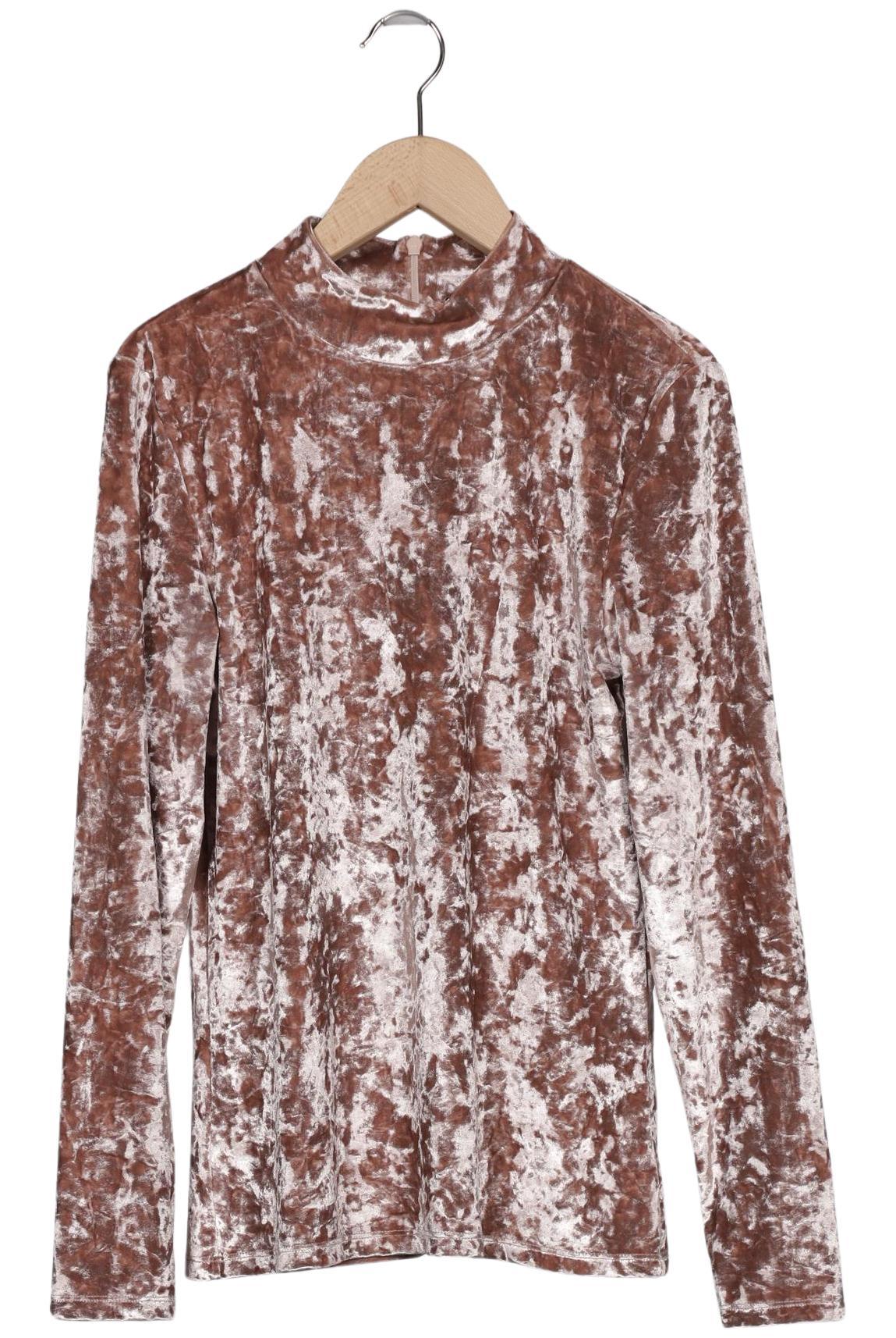 

Hallhuber Damen Langarmshirt, braun, Gr. 38