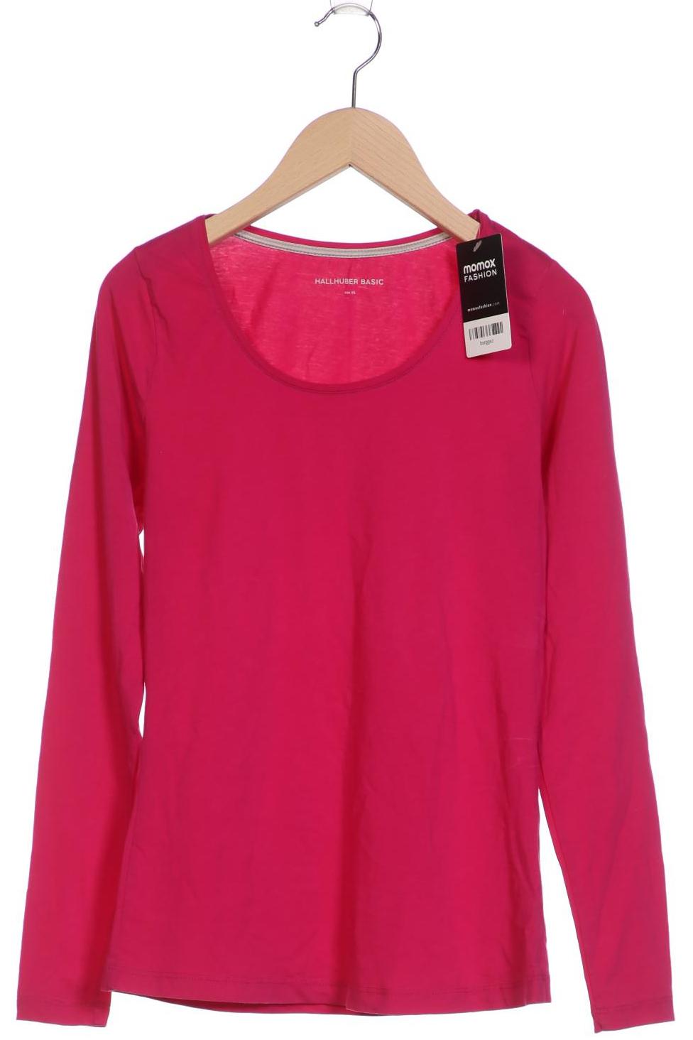 

Hallhuber Damen Langarmshirt, pink, Gr. 34