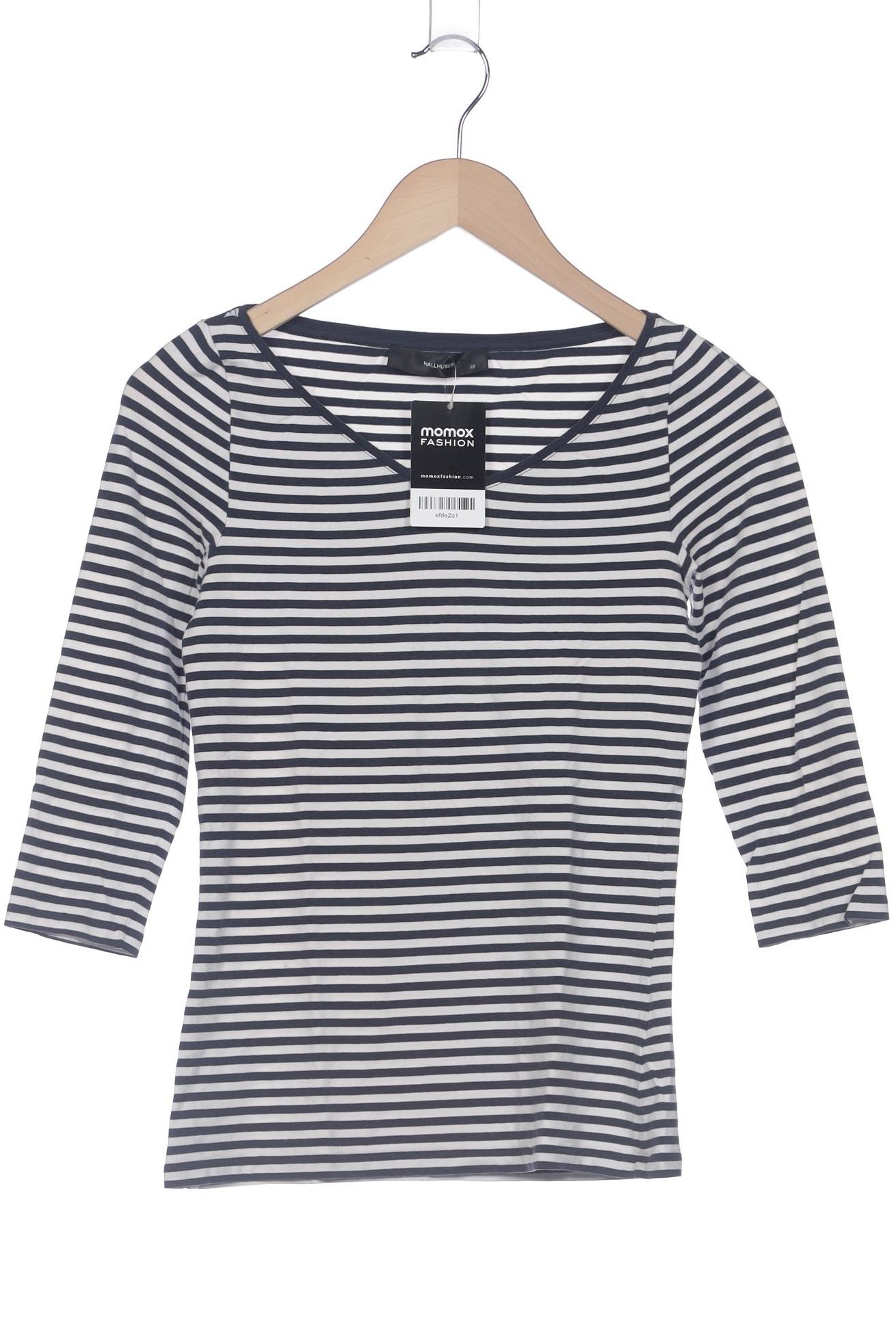 

Hallhuber Damen Langarmshirt, marineblau, Gr. 34