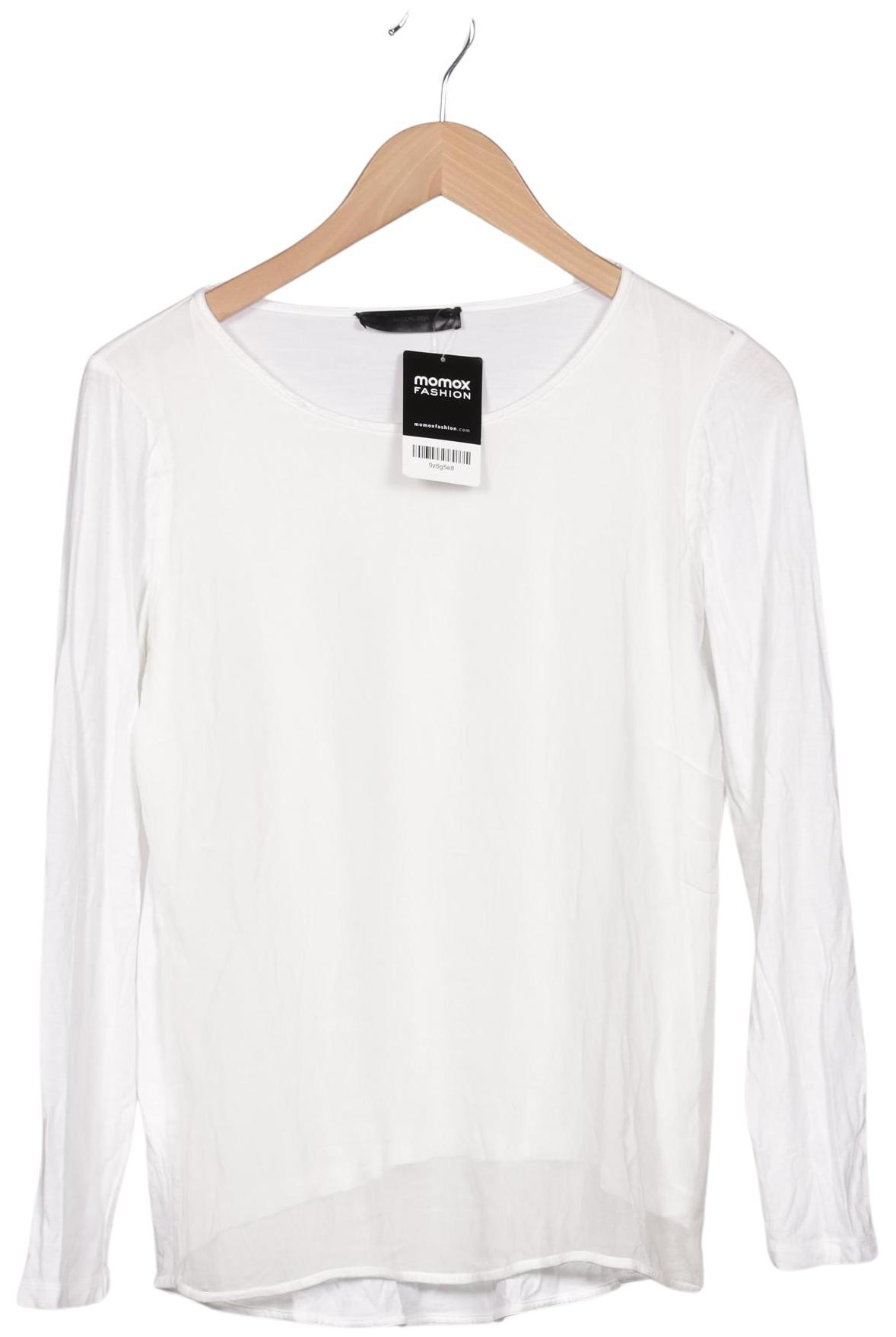 

Hallhuber Damen Langarmshirt, weiß, Gr. 38