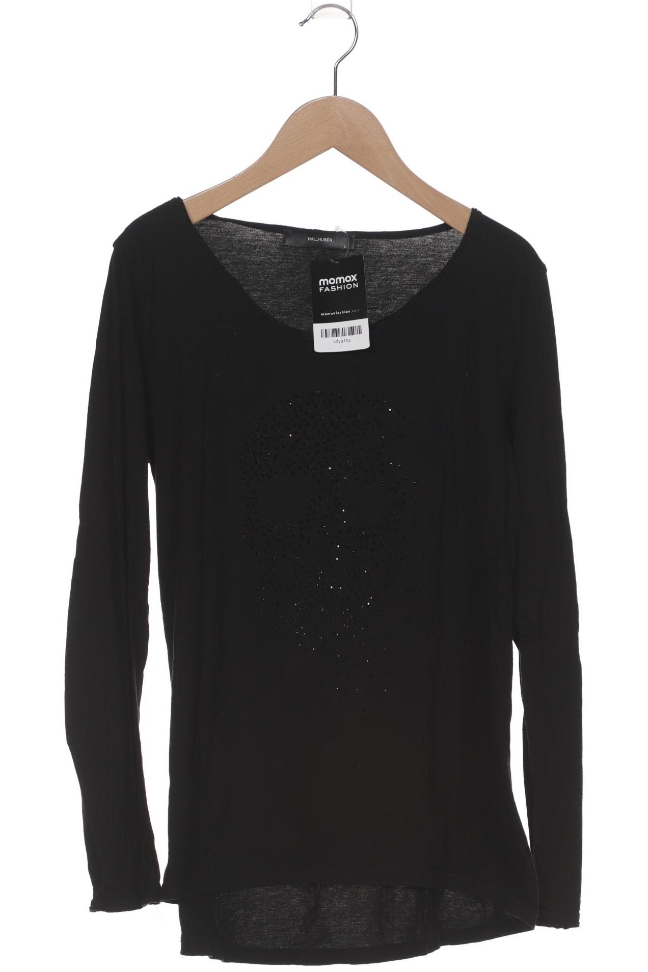 

Hallhuber Damen Langarmshirt, schwarz, Gr. 42