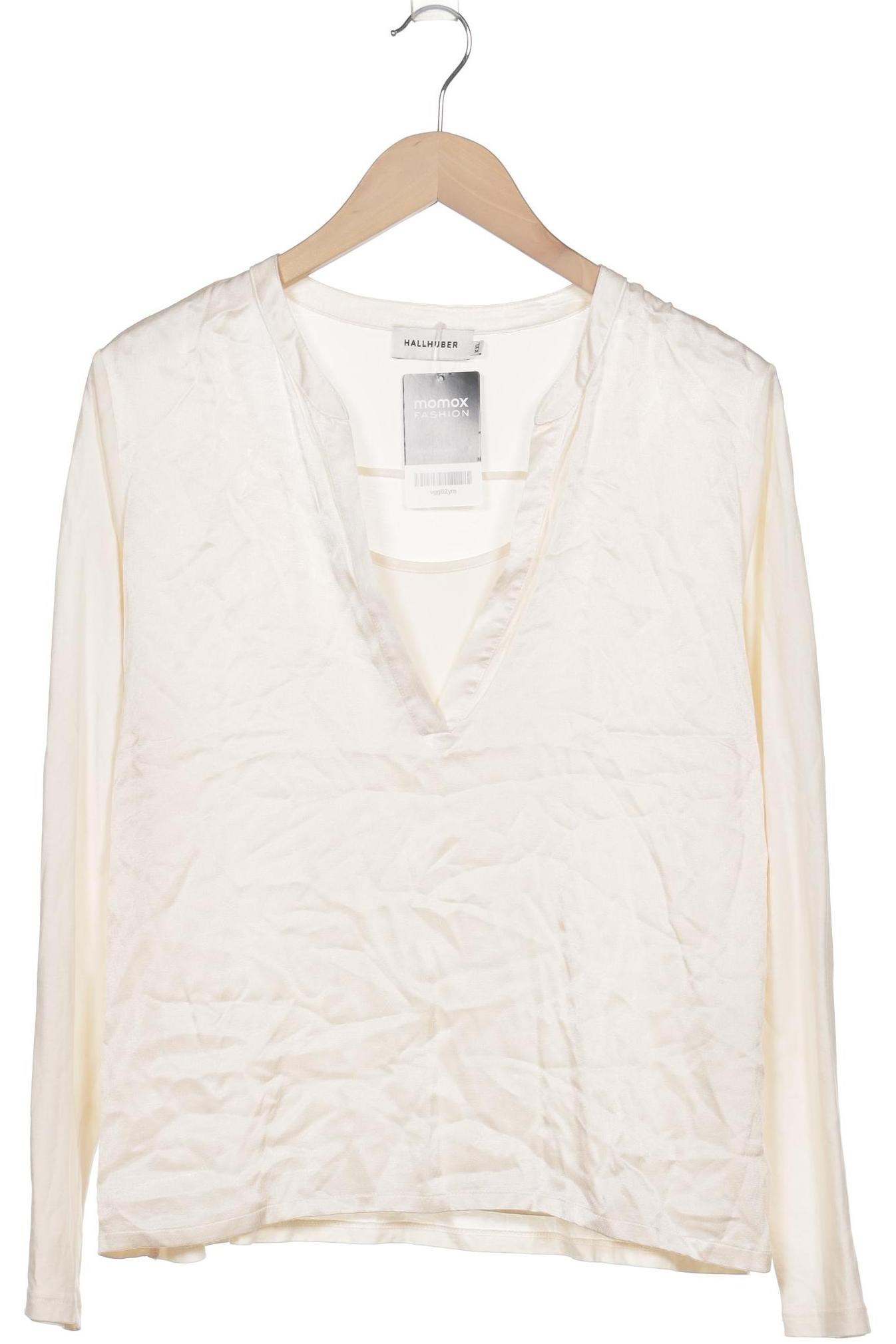 

Hallhuber Damen Langarmshirt, beige, Gr. 46