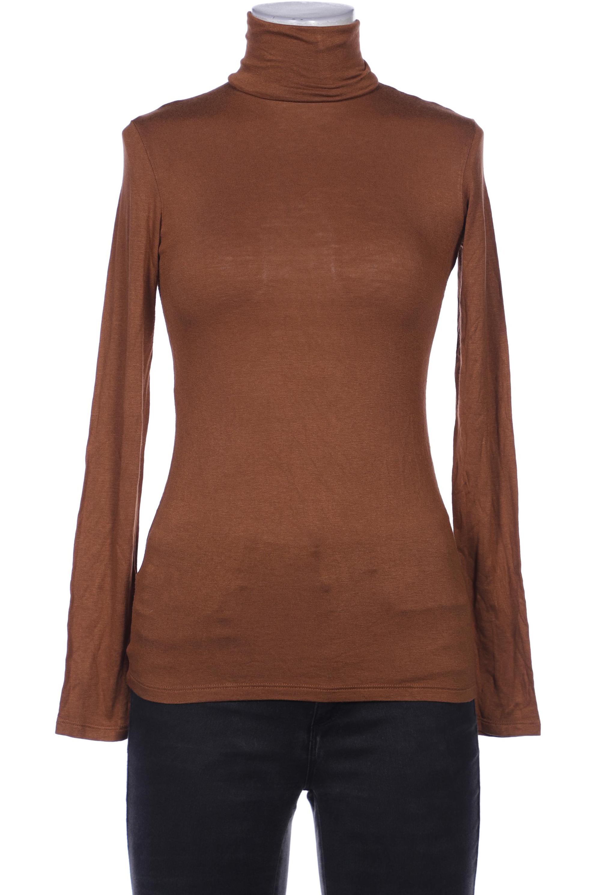 

Hallhuber Damen Langarmshirt, braun, Gr. 34