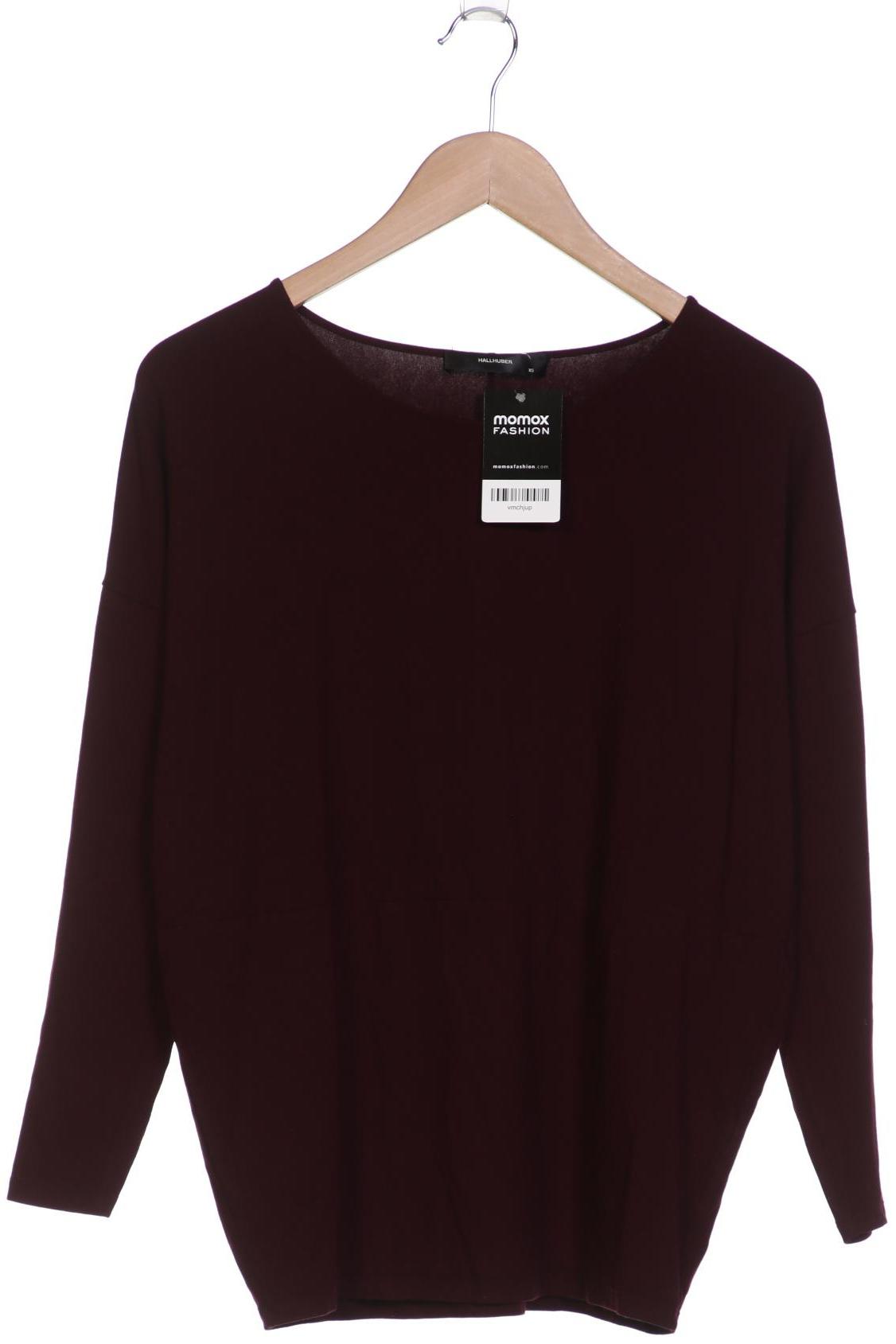 

Hallhuber Damen Langarmshirt, bordeaux, Gr. 34