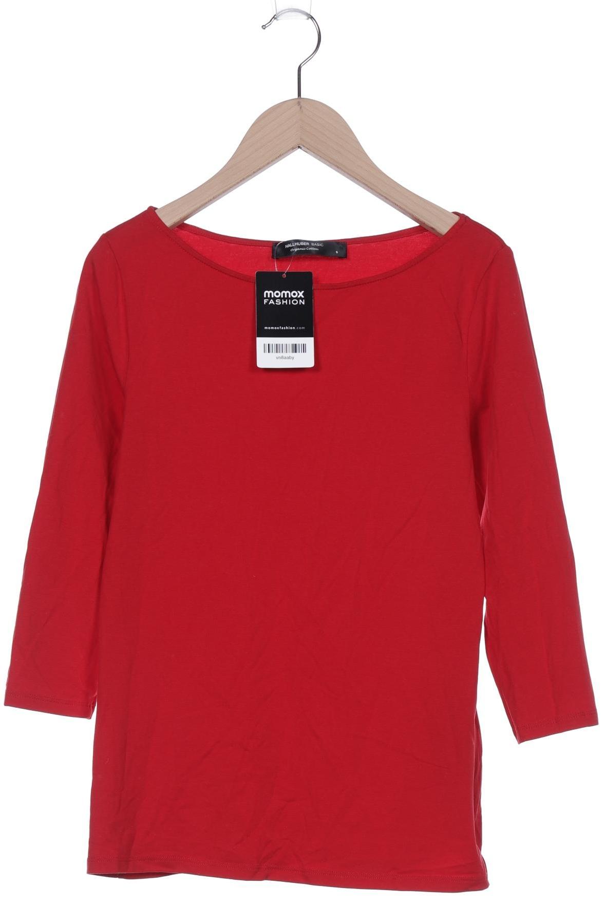 

Hallhuber Damen Langarmshirt, rot, Gr. 36