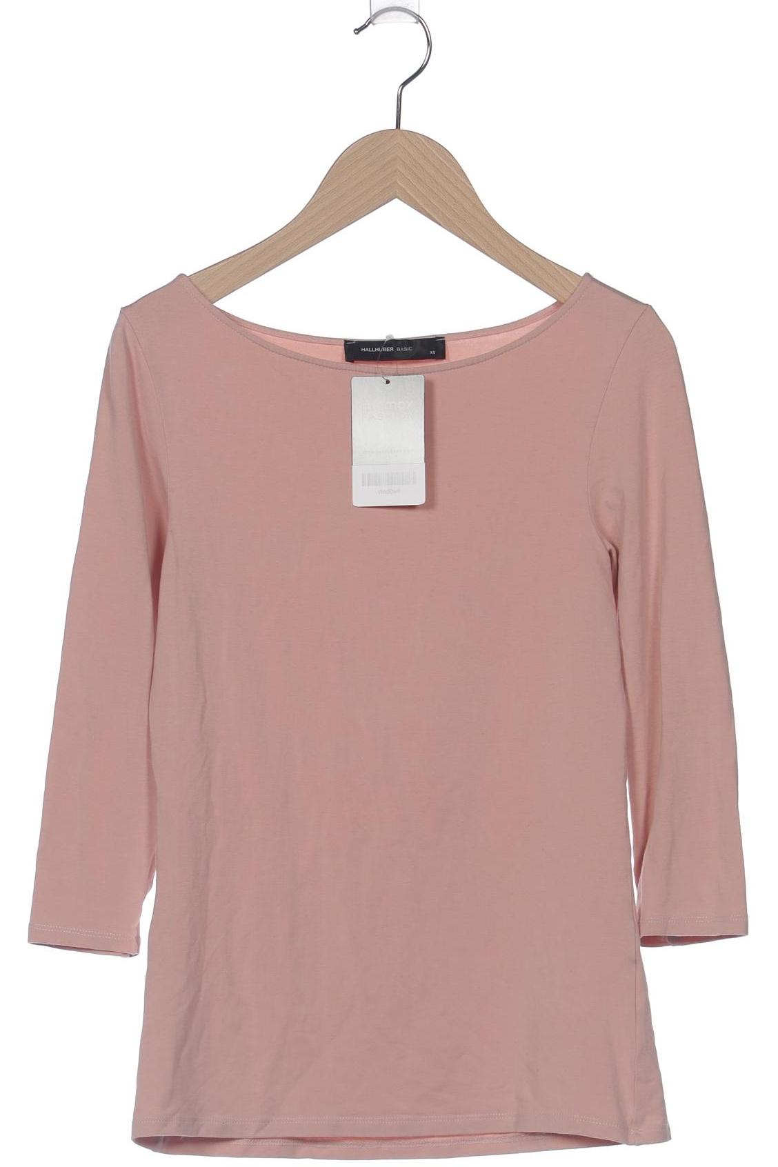 

Hallhuber Damen Langarmshirt, pink, Gr. 34