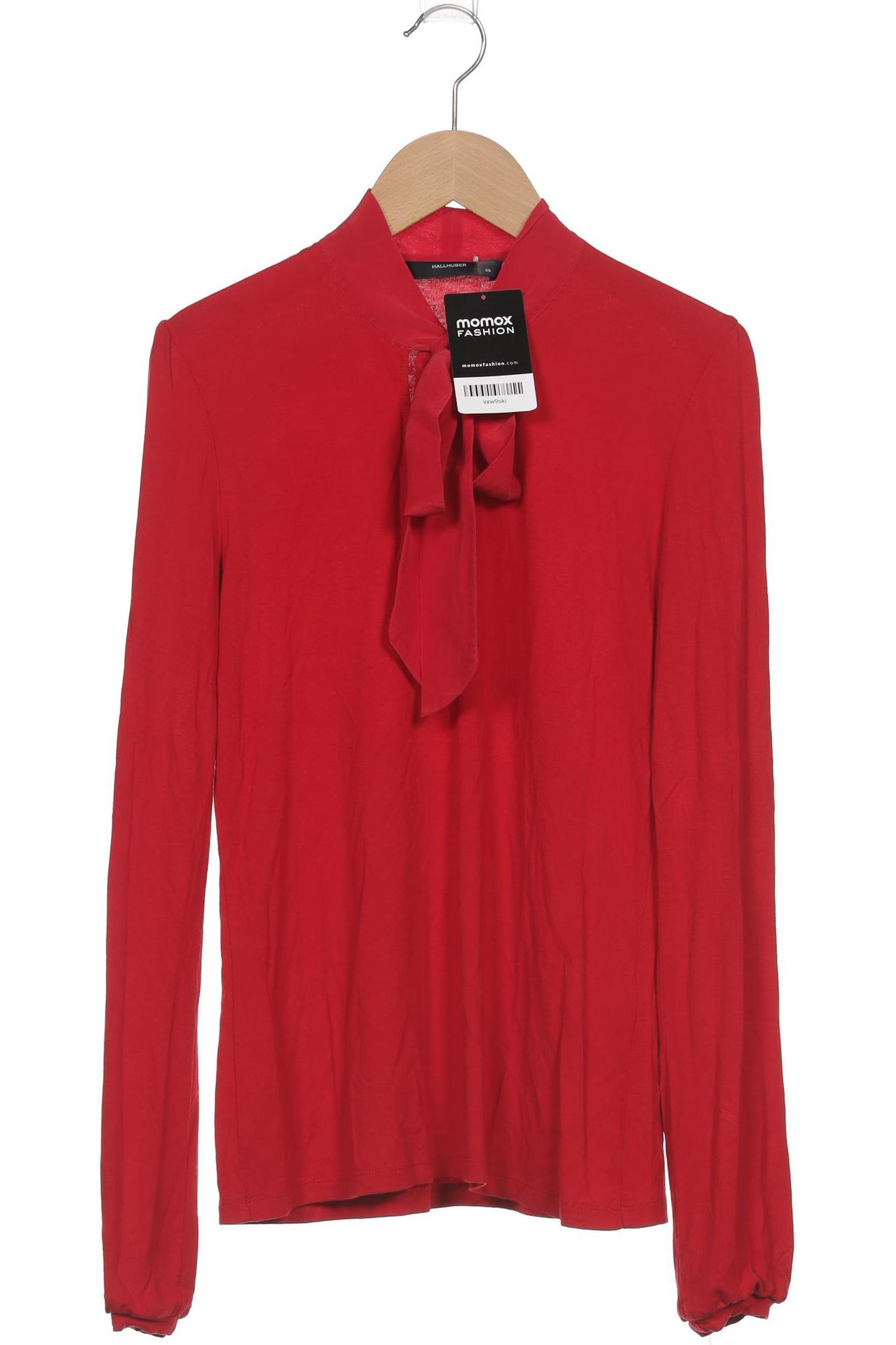 

Hallhuber Damen Langarmshirt, rot, Gr. 34