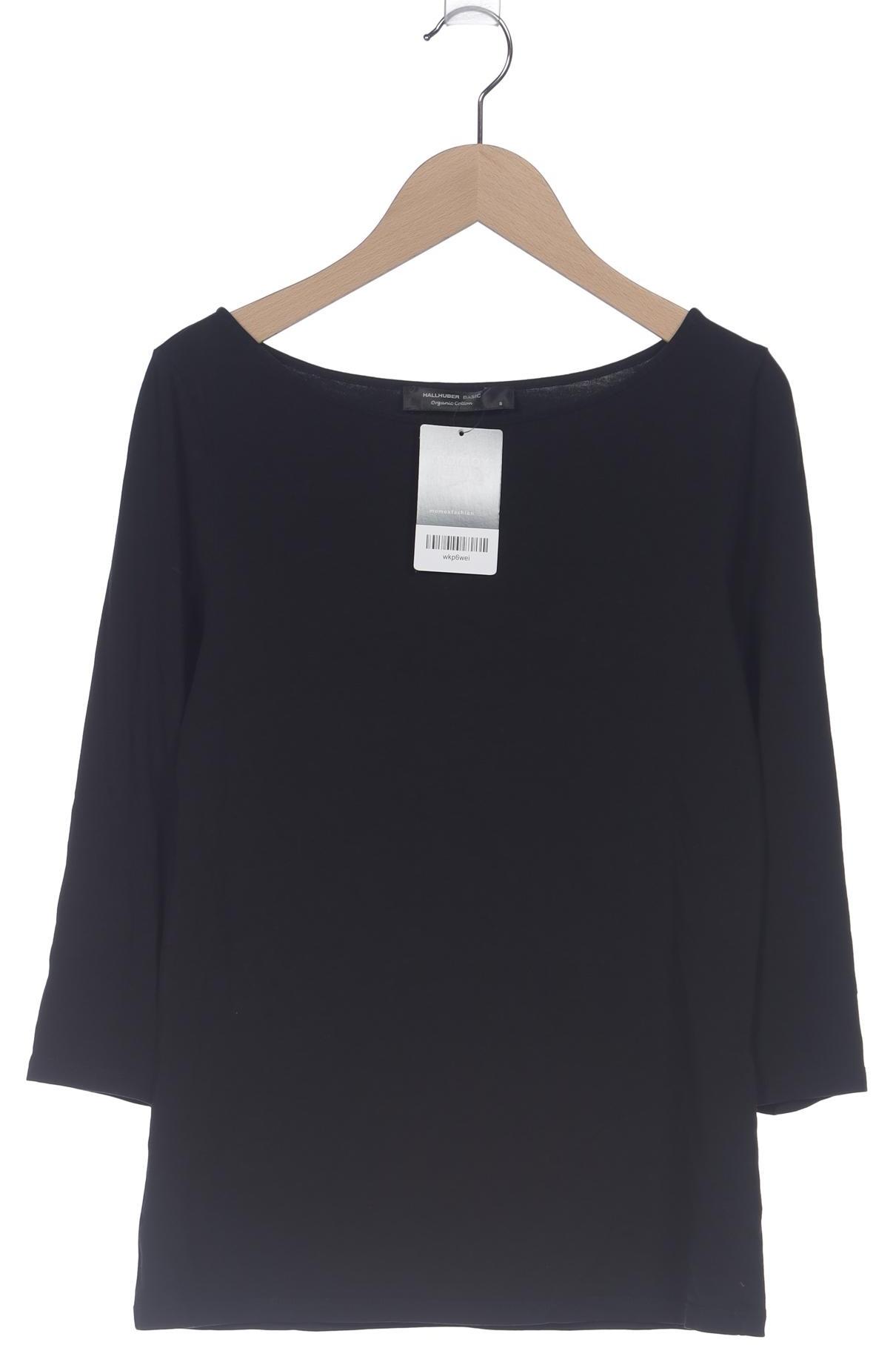 

Hallhuber Damen Langarmshirt, schwarz, Gr. 36