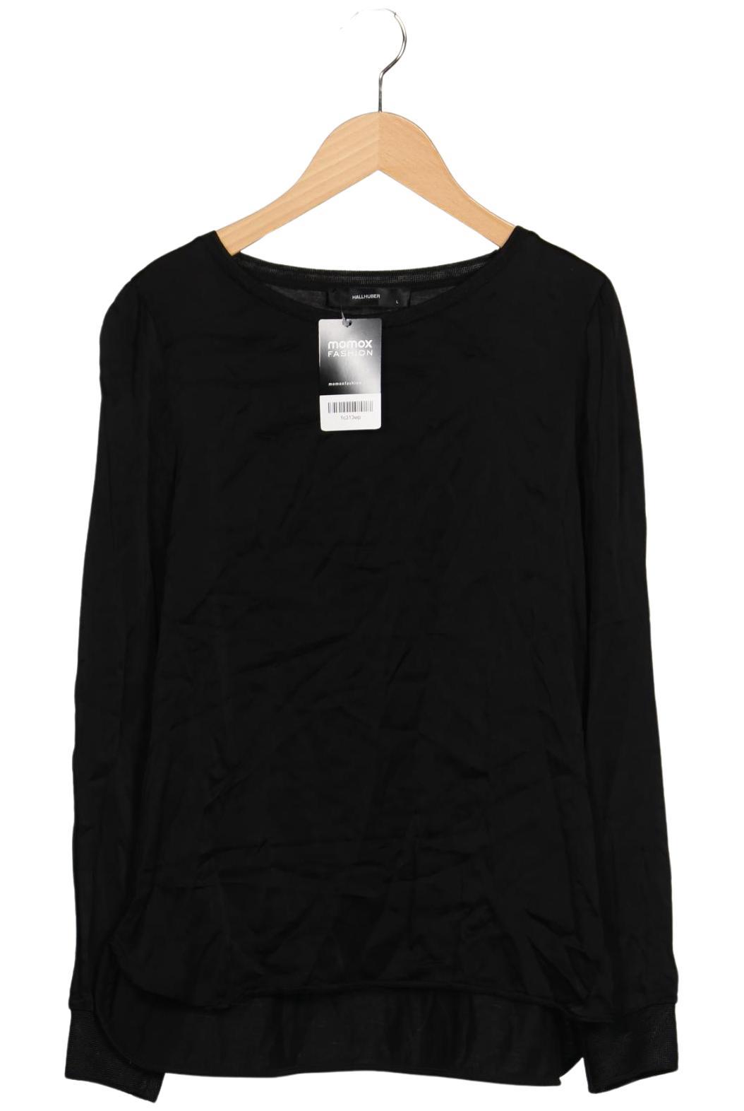 

Hallhuber Damen Langarmshirt, schwarz, Gr. 42