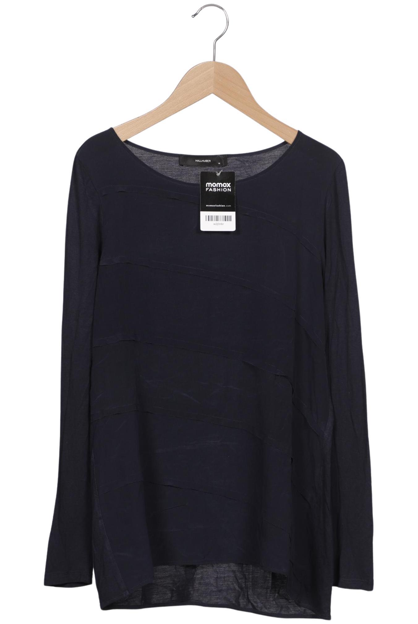 

Hallhuber Damen Langarmshirt, marineblau, Gr. 38