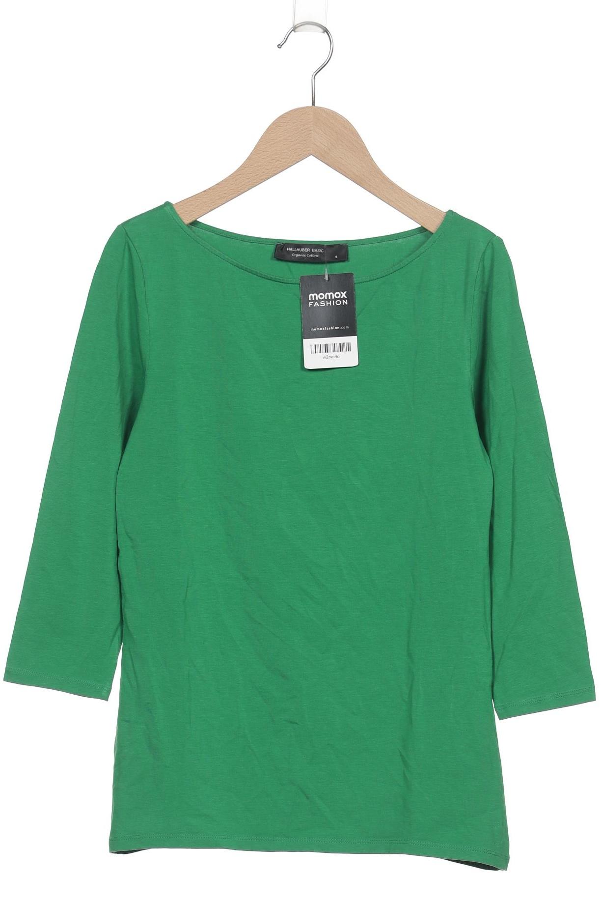 

Hallhuber Damen Langarmshirt, grün, Gr. 36