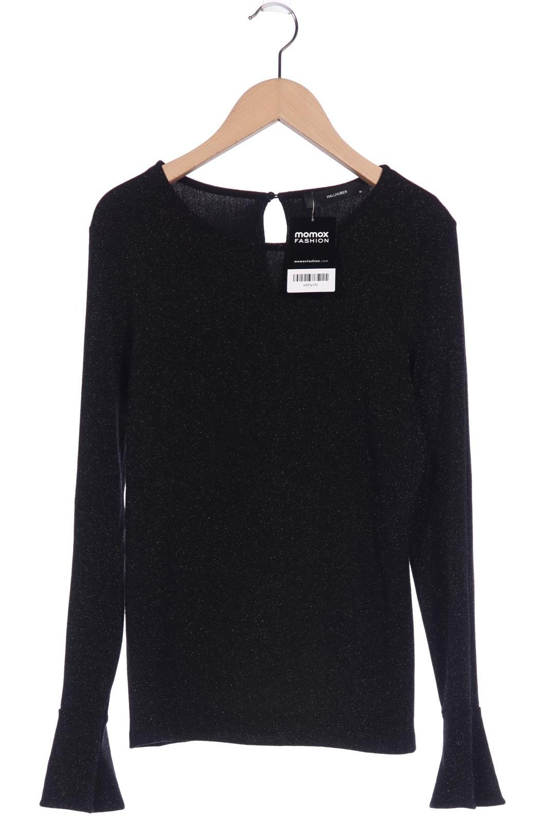 

Hallhuber Damen Langarmshirt, schwarz, Gr. 38