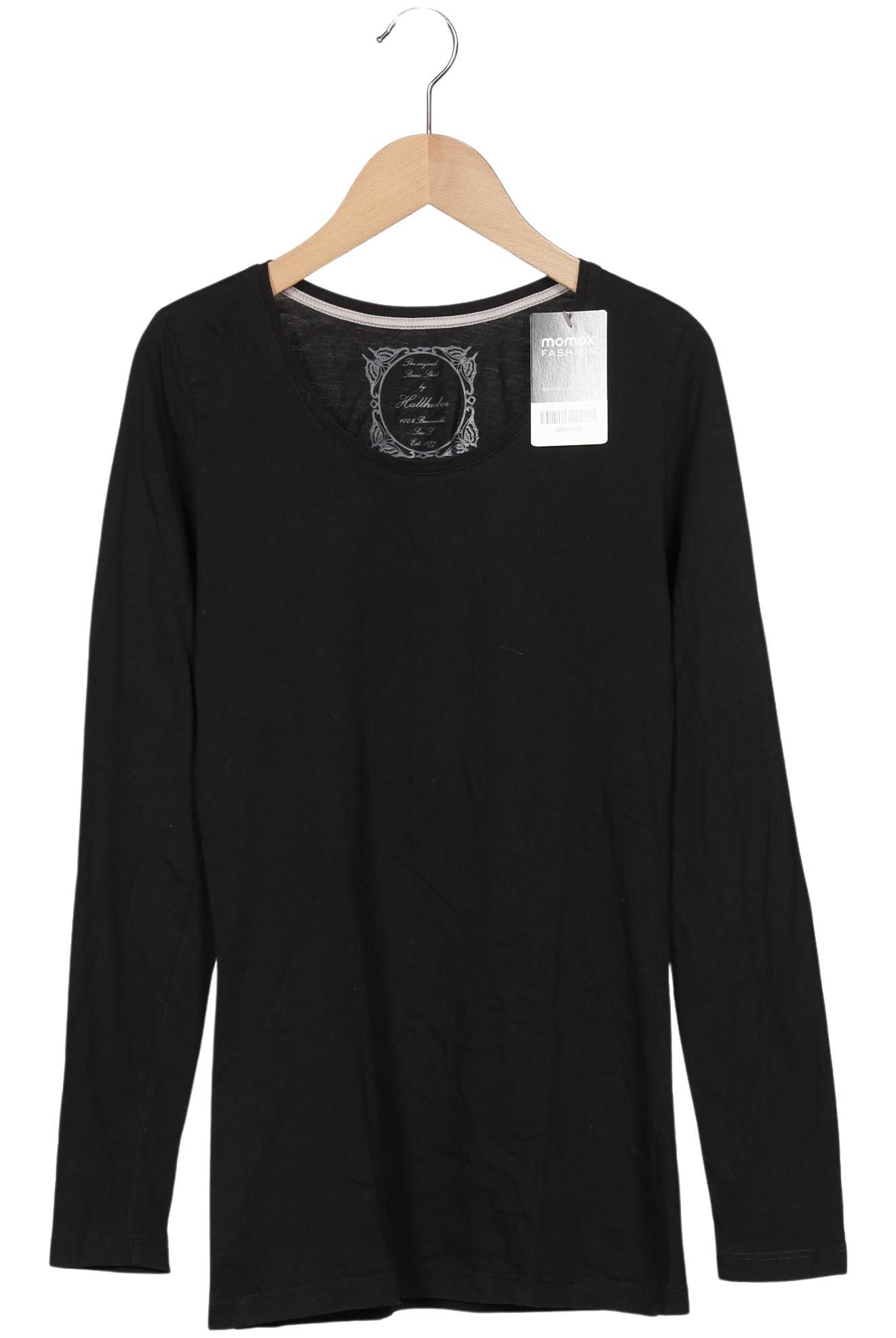 

Hallhuber Damen Langarmshirt, schwarz, Gr. 36