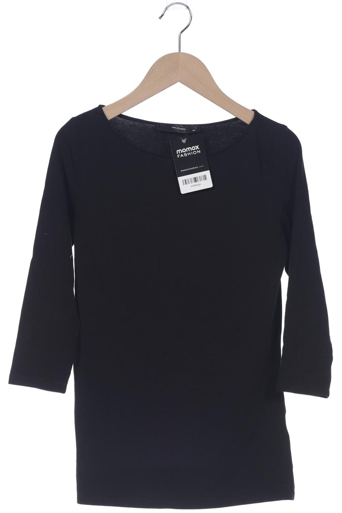 

Hallhuber Damen Langarmshirt, schwarz, Gr. 34