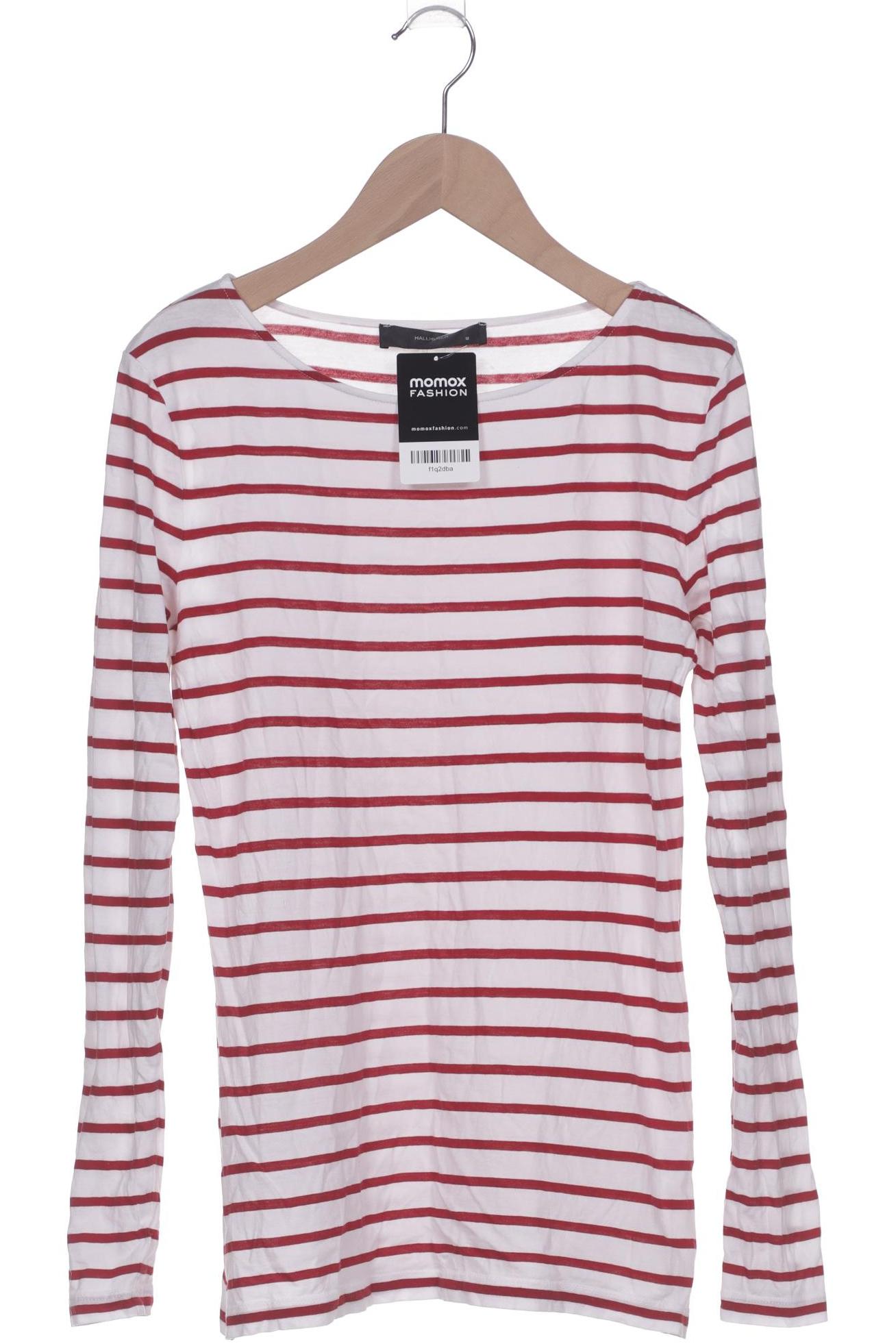 

Hallhuber Damen Langarmshirt, weiß, Gr. 38