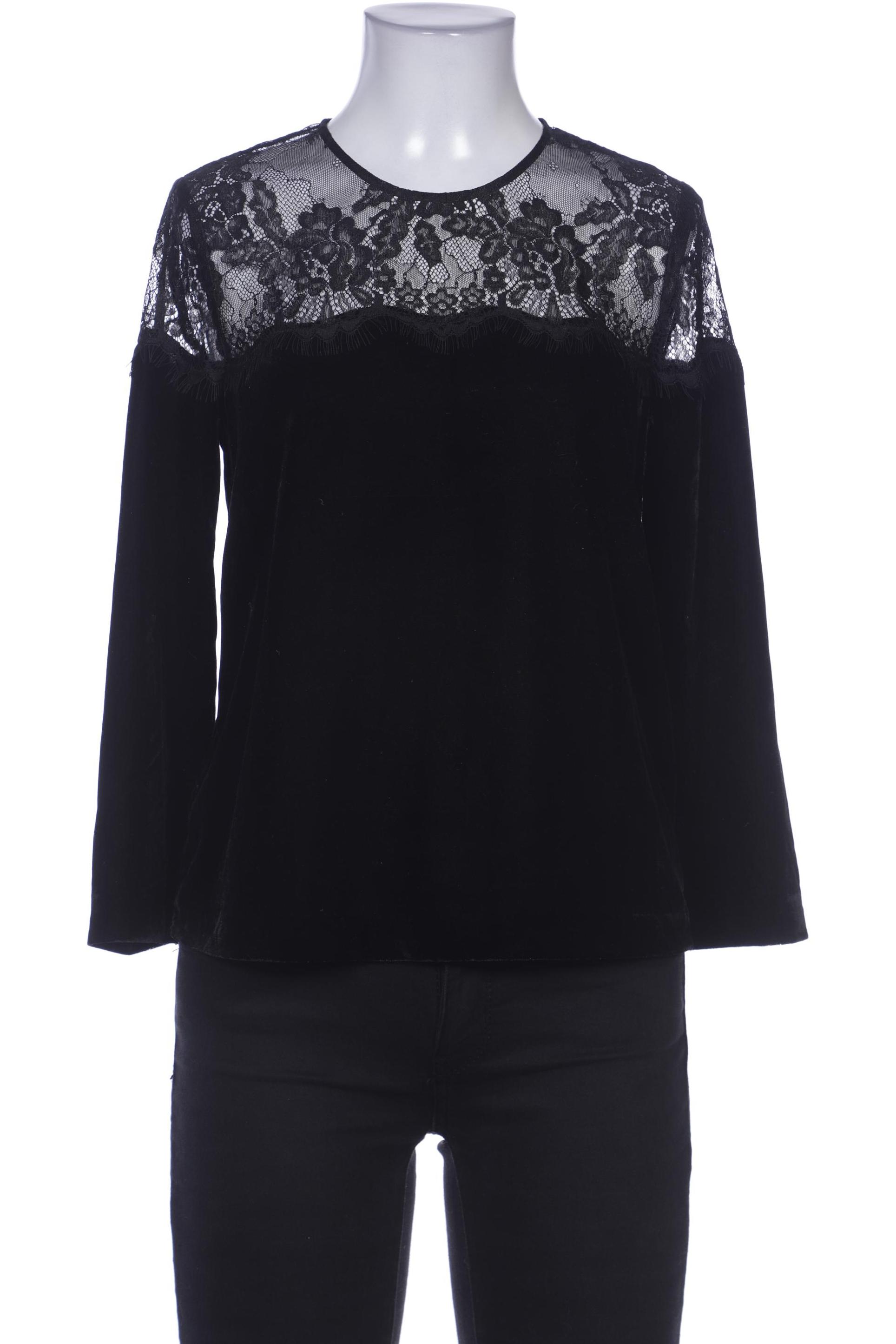 

Hallhuber Damen Langarmshirt, schwarz, Gr. 34