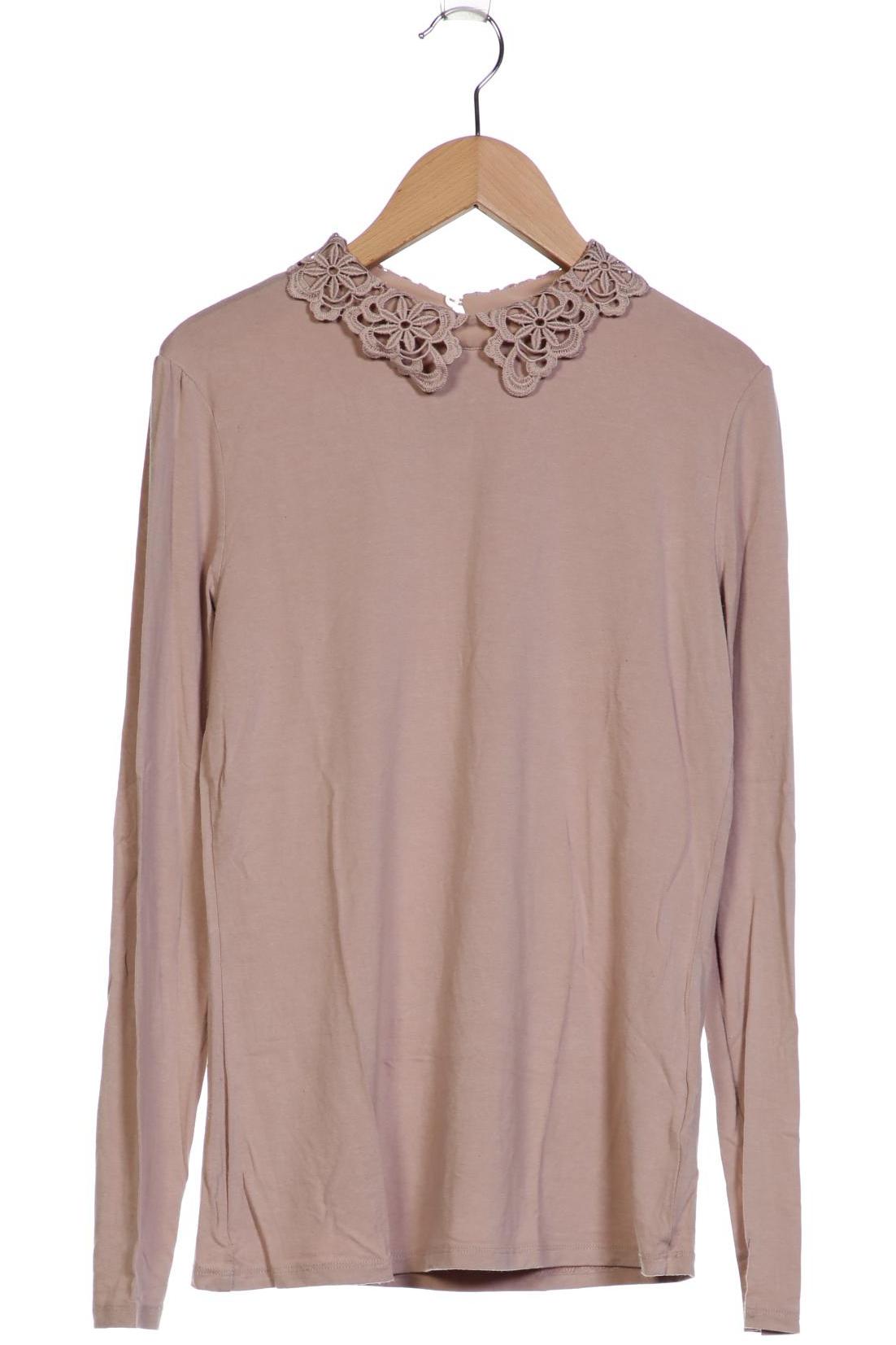 

Hallhuber Damen Langarmshirt, beige, Gr. 36