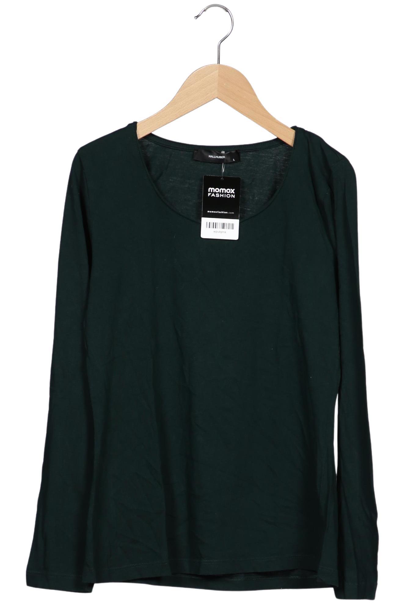 

Hallhuber Damen Langarmshirt, grün, Gr. 42