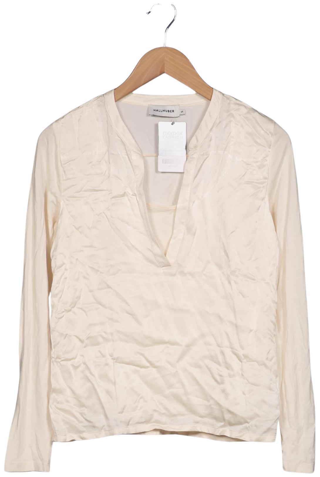 

Hallhuber Damen Langarmshirt, cremeweiß, Gr. 36