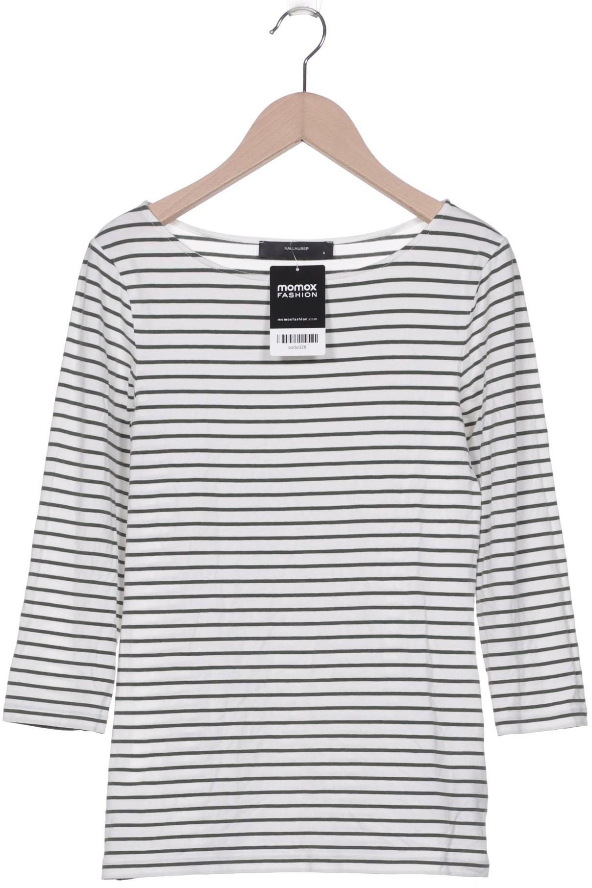 

Hallhuber Damen Langarmshirt, weiß, Gr. 36