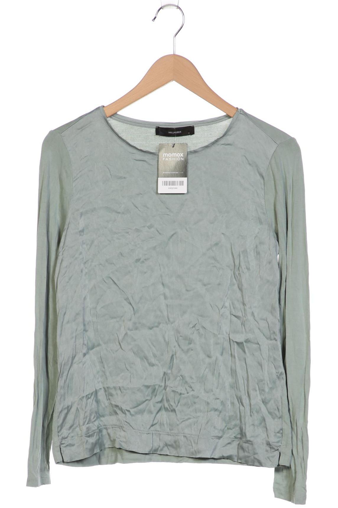 

Hallhuber Damen Langarmshirt, grün, Gr. 36