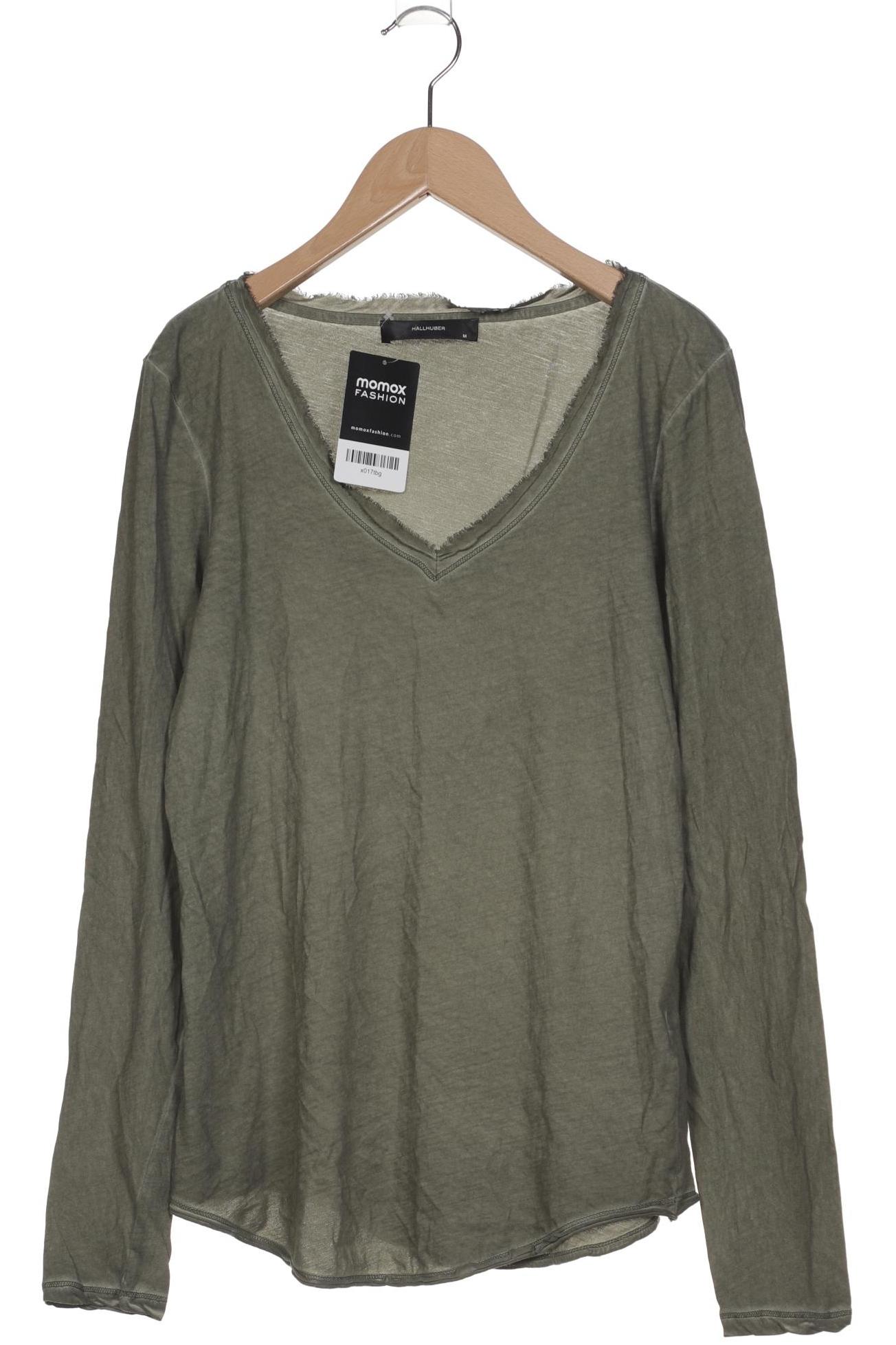 

Hallhuber Damen Langarmshirt, grün, Gr. 38