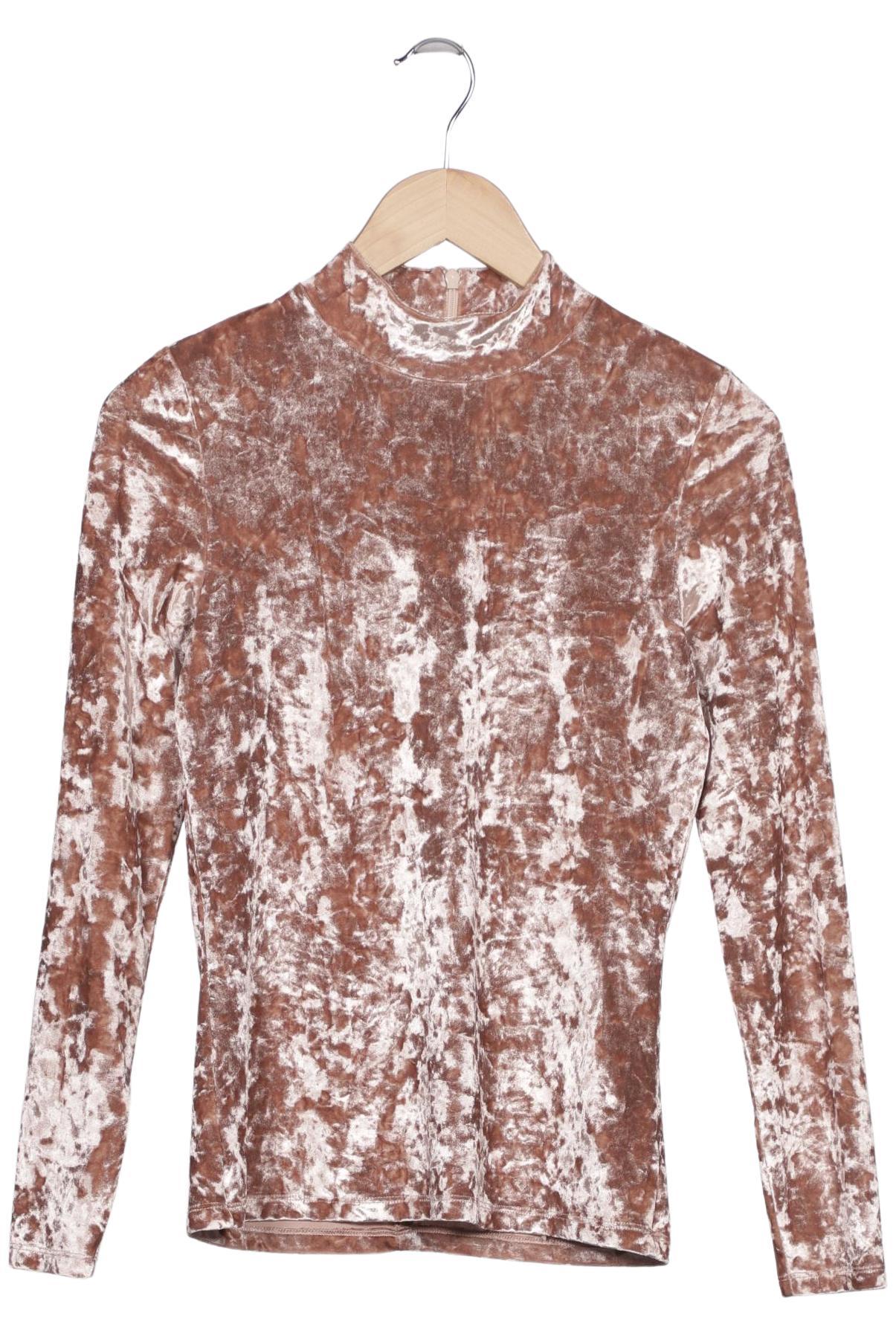 

Hallhuber Damen Langarmshirt, beige, Gr. 34