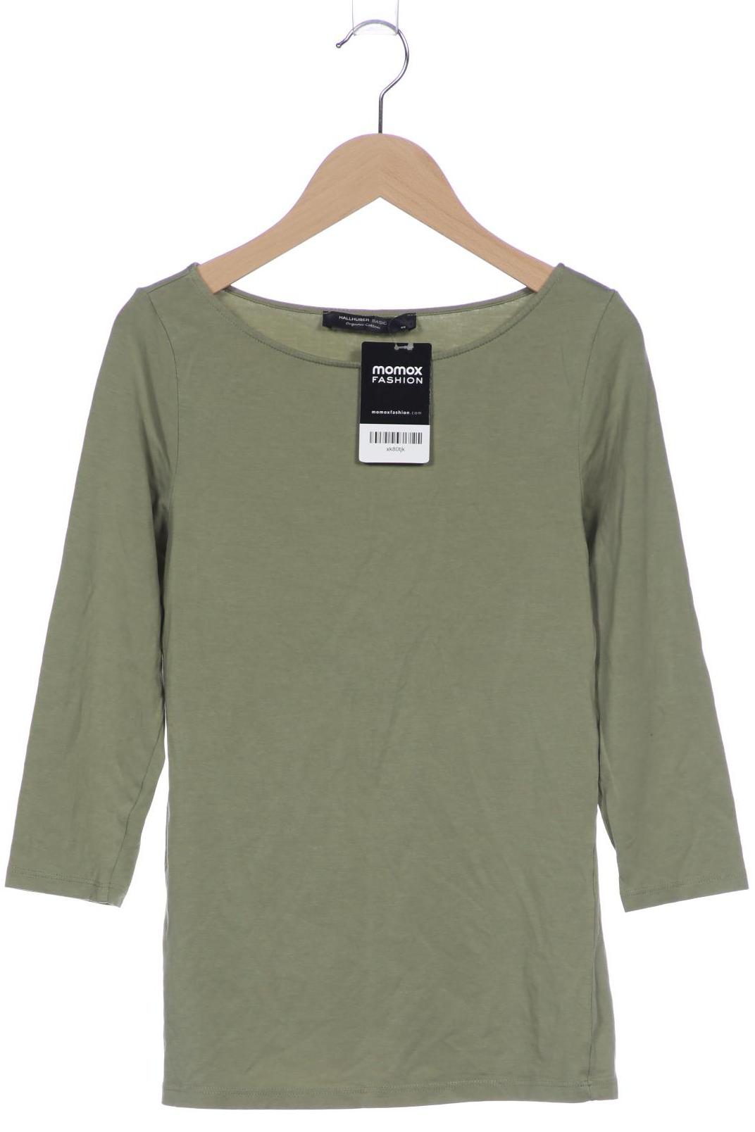 

Hallhuber Damen Langarmshirt, grün, Gr. 34