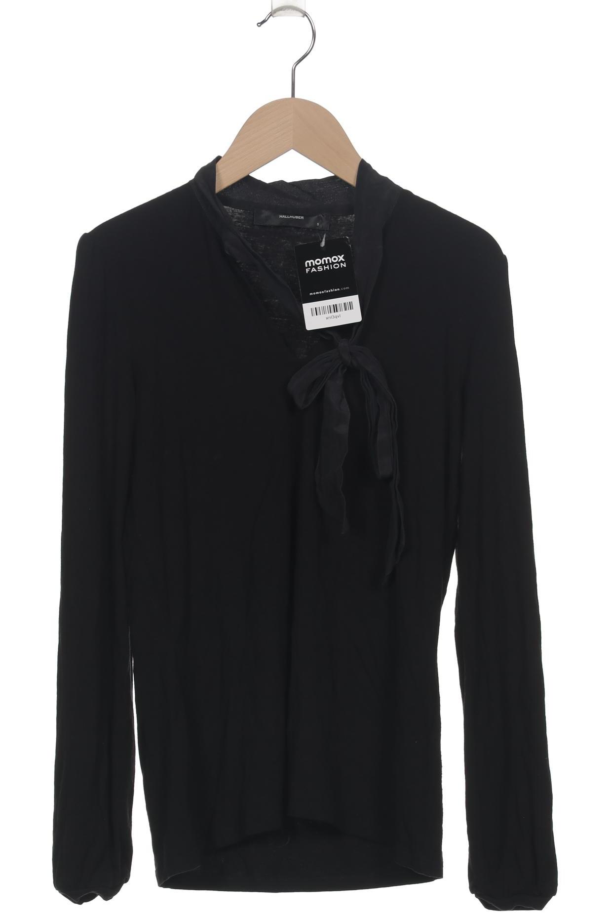 

Hallhuber Damen Langarmshirt, schwarz, Gr. 36