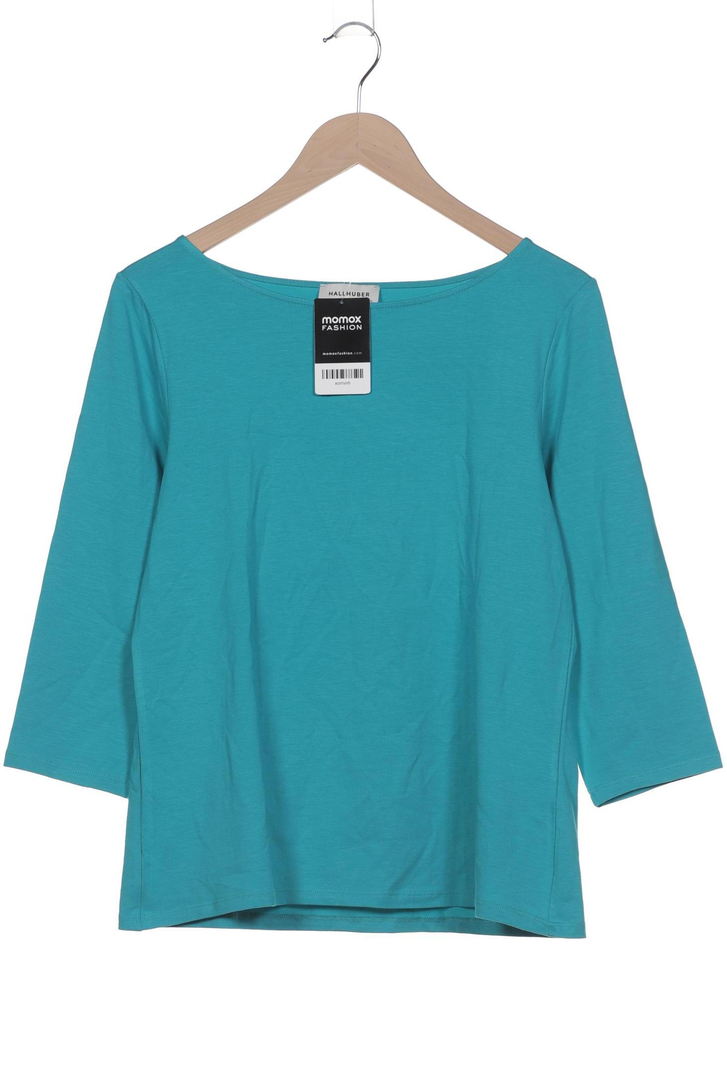

Hallhuber Damen Langarmshirt, blau, Gr. 38