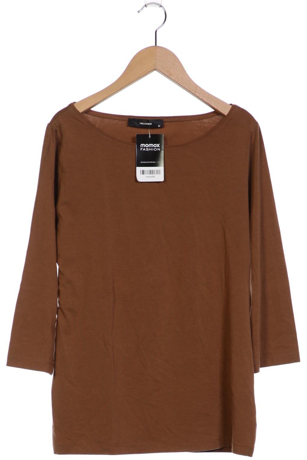 

Hallhuber Damen Langarmshirt, braun, Gr. 44