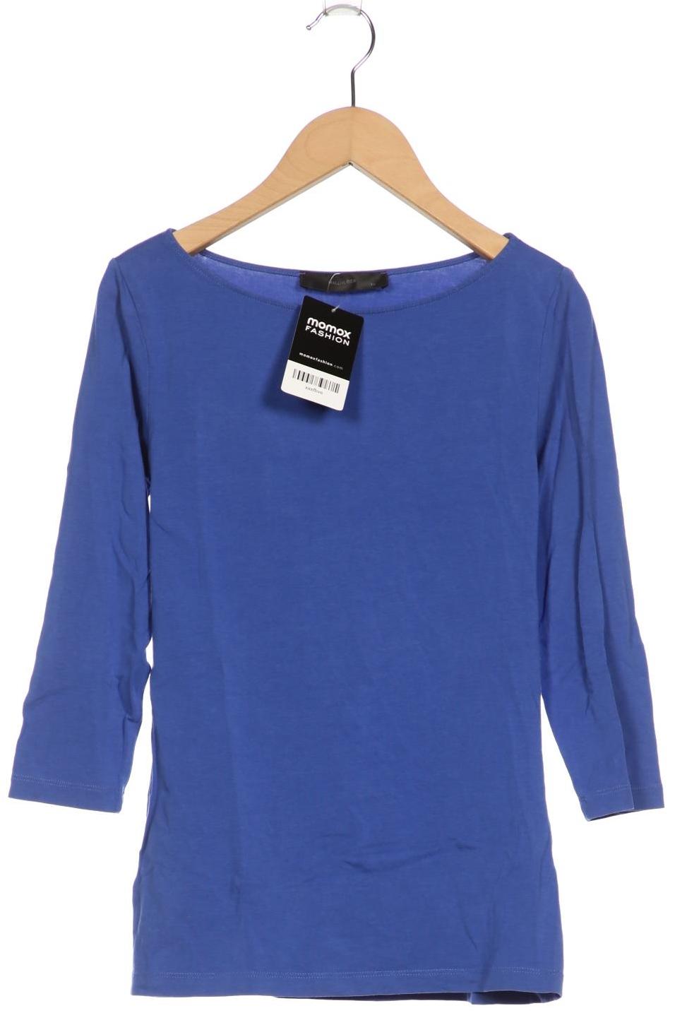 

Hallhuber Damen Langarmshirt, blau, Gr. 34