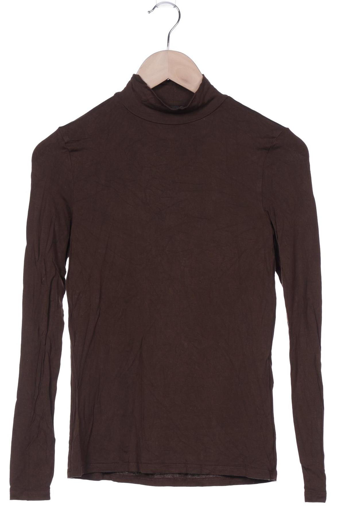 

Hallhuber Damen Langarmshirt, braun, Gr. 34