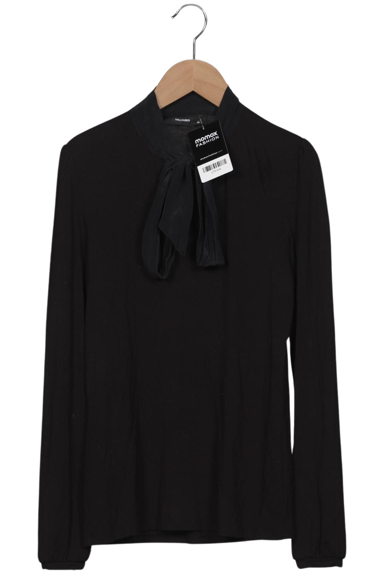 

Hallhuber Damen Langarmshirt, schwarz, Gr. 34