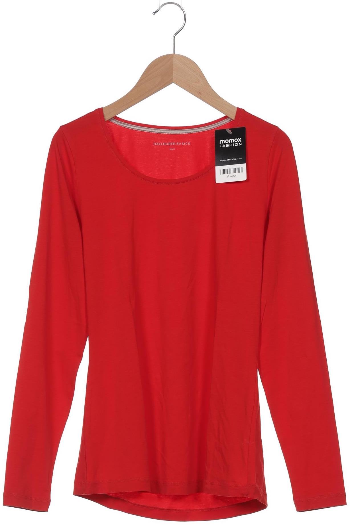 

Hallhuber Damen Langarmshirt, rot, Gr. 36