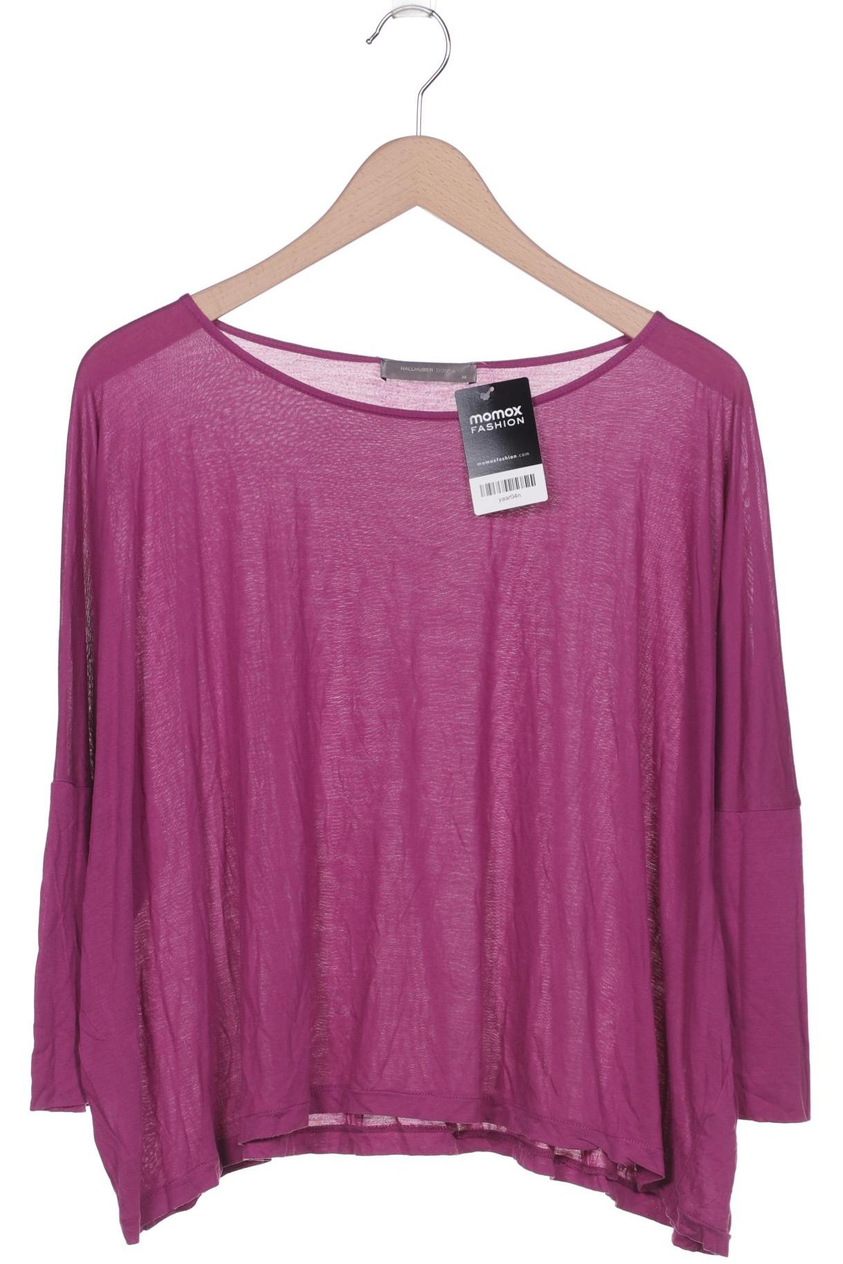 

Hallhuber Damen Langarmshirt, pink, Gr. 38