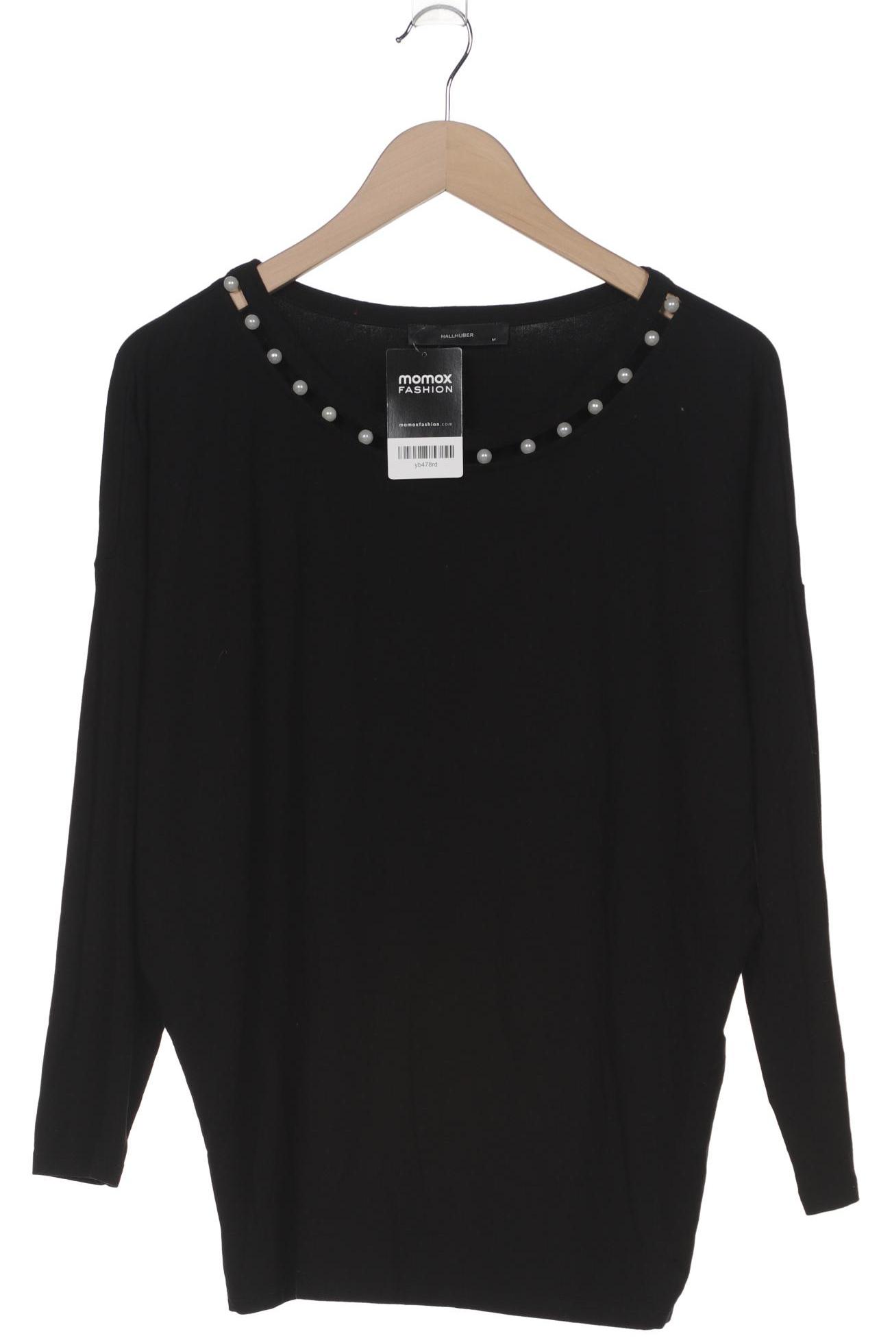 

Hallhuber Damen Langarmshirt, schwarz, Gr. 38