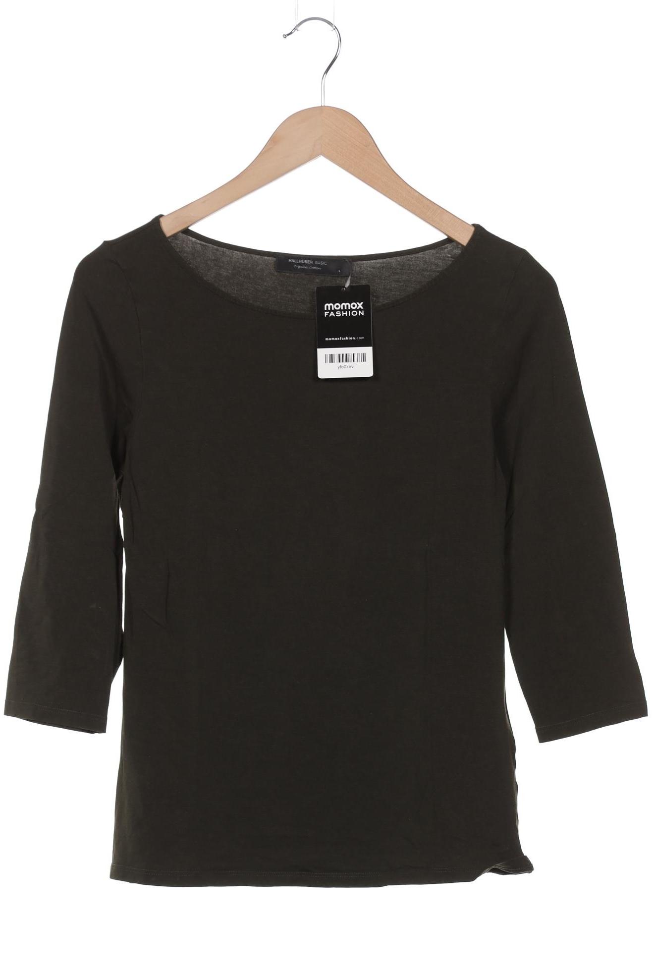 

Hallhuber Damen Langarmshirt, grün, Gr. 42