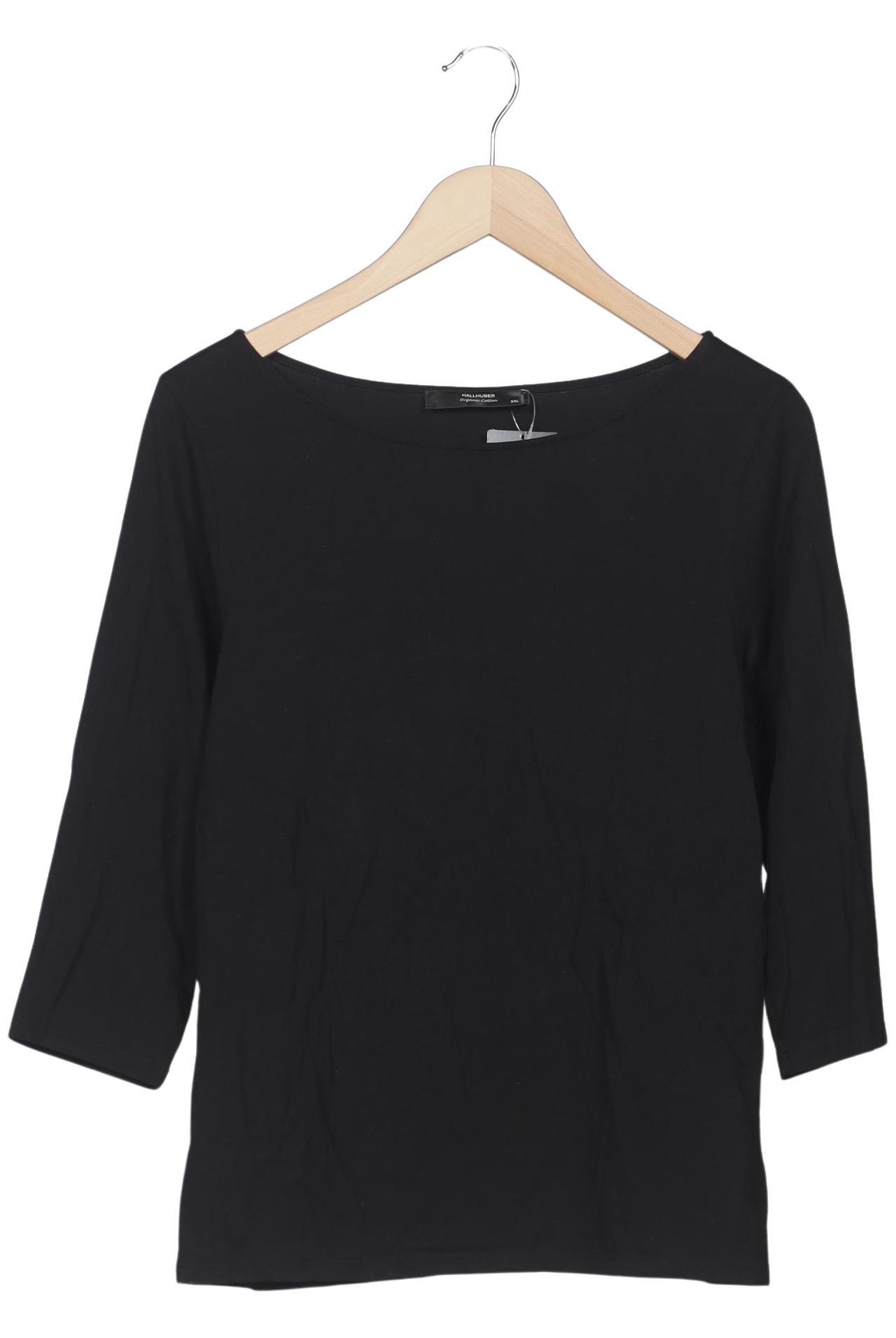 

Hallhuber Damen Langarmshirt, schwarz, Gr. 46